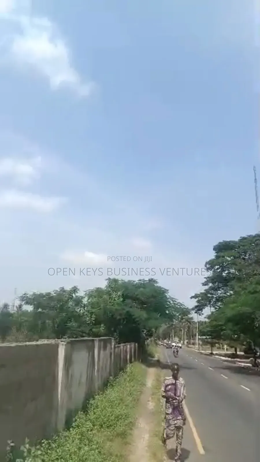 1,400sqm of Residential Land Fenced and Gated at Agodi in Agodi