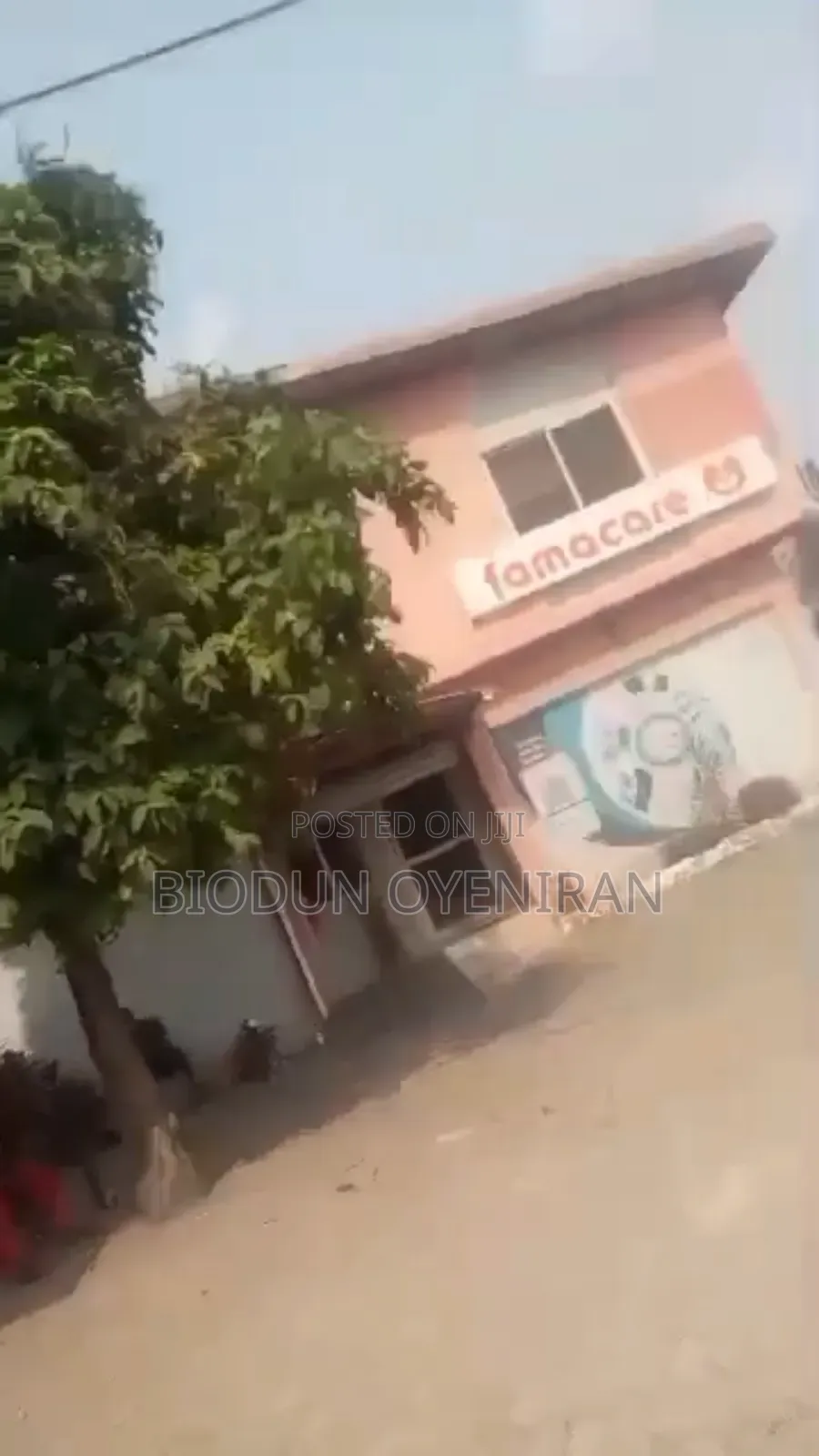 A Commercial Storey Building Facing Akowonjo Road in Alimosho