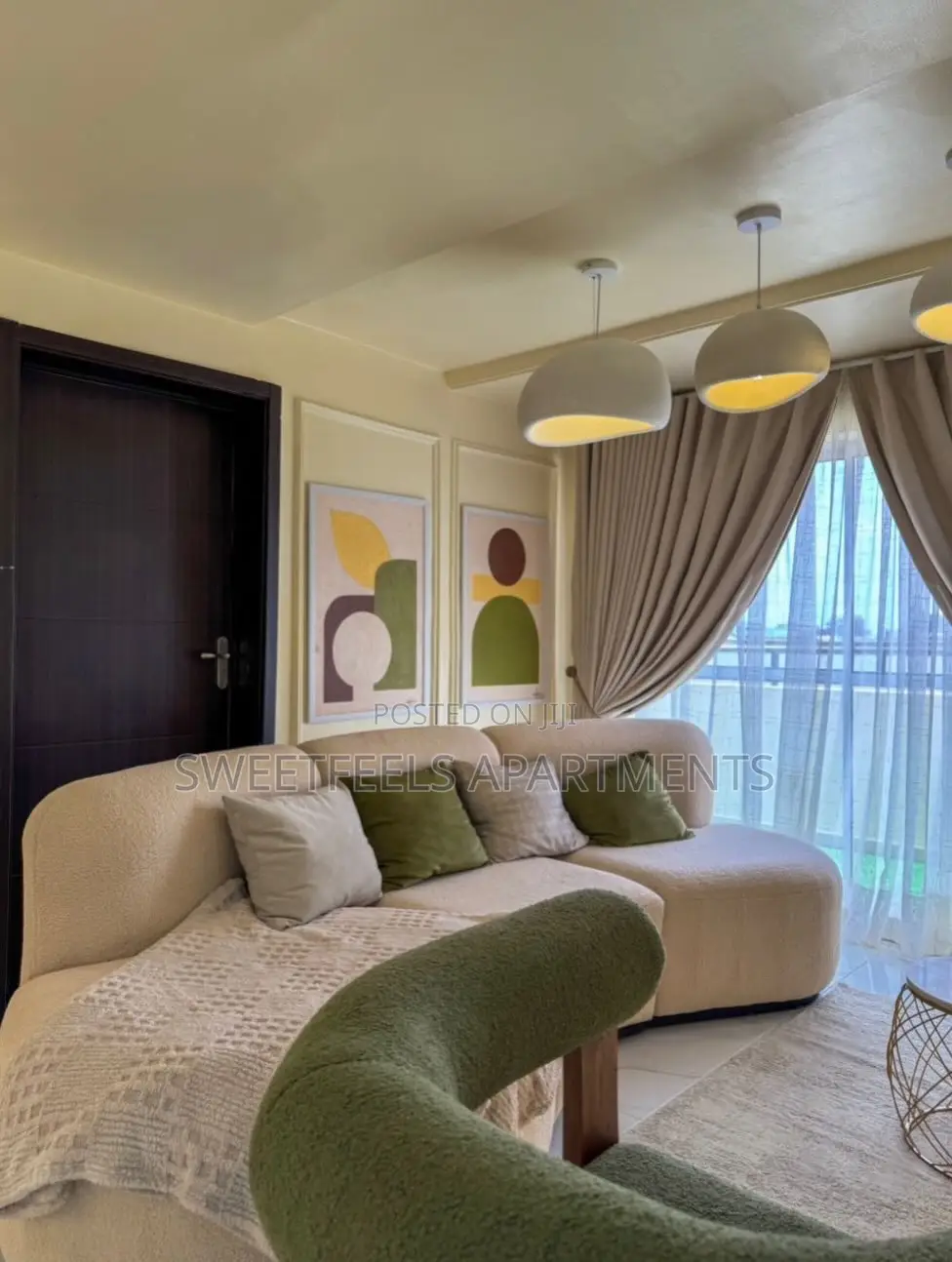 Lux 1 Bedroom Penthouse With 2 Balconies, Terrace in Lekki Phase 1