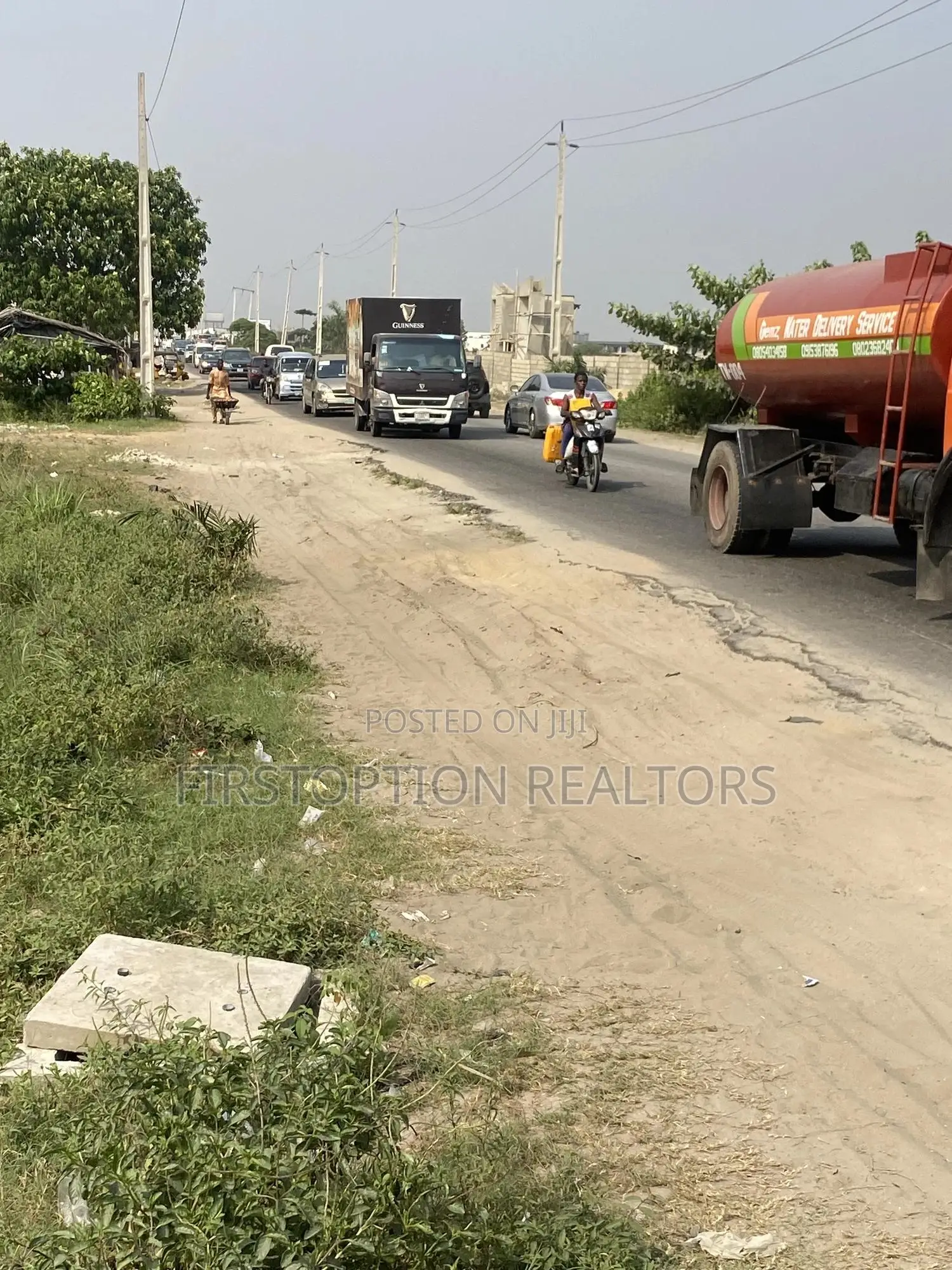 2500sqm Directly Facing the Road at Okun Ajah for Lease in Ogombo