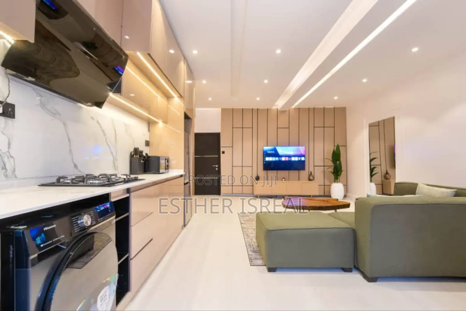 Green 1 Bedroom Apartment Phase1 in Lekki Phase 1