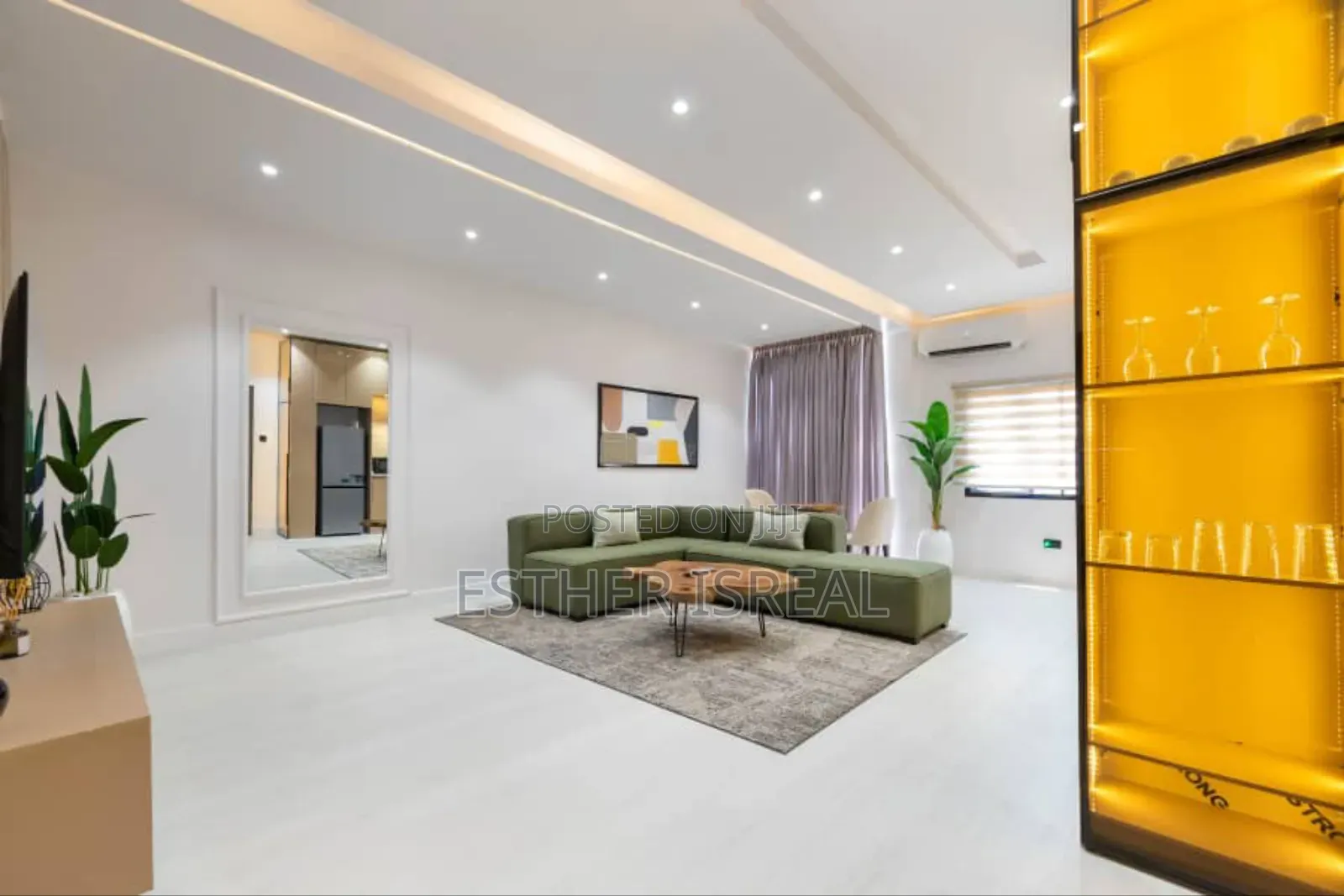 Green 1 Bedroom Apartment Phase1 in Lekki Phase 1