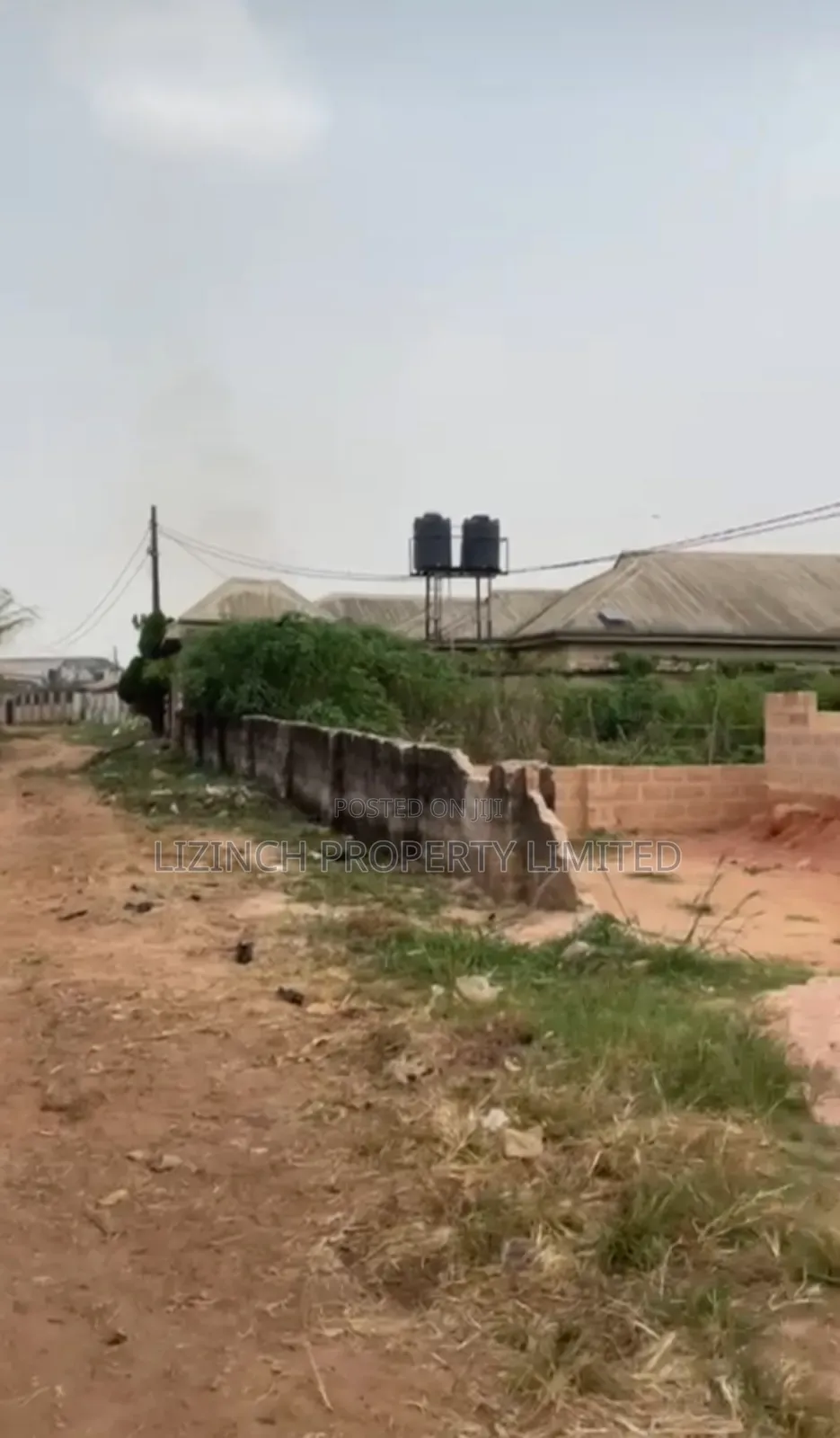 100ft by 100ft Land for Sale 1pole to Okhun Mouka Foam Axis at Isihor in Benin City
