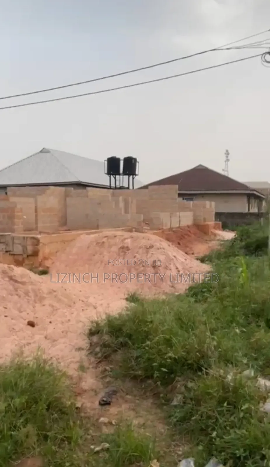 100ft by 100ft Land for Sale 1pole to Okhun Mouka Foam Axis at Isihor in Benin City