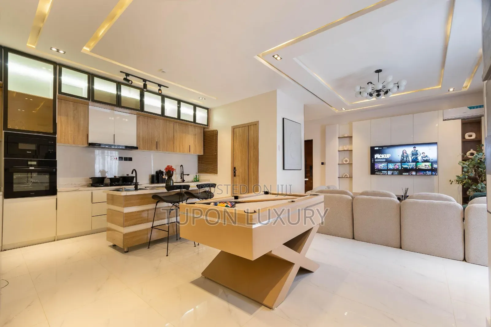 A Fully Automated 2-Bedroom Apartment With Pool , Gym , and Snooker in Victoria Island