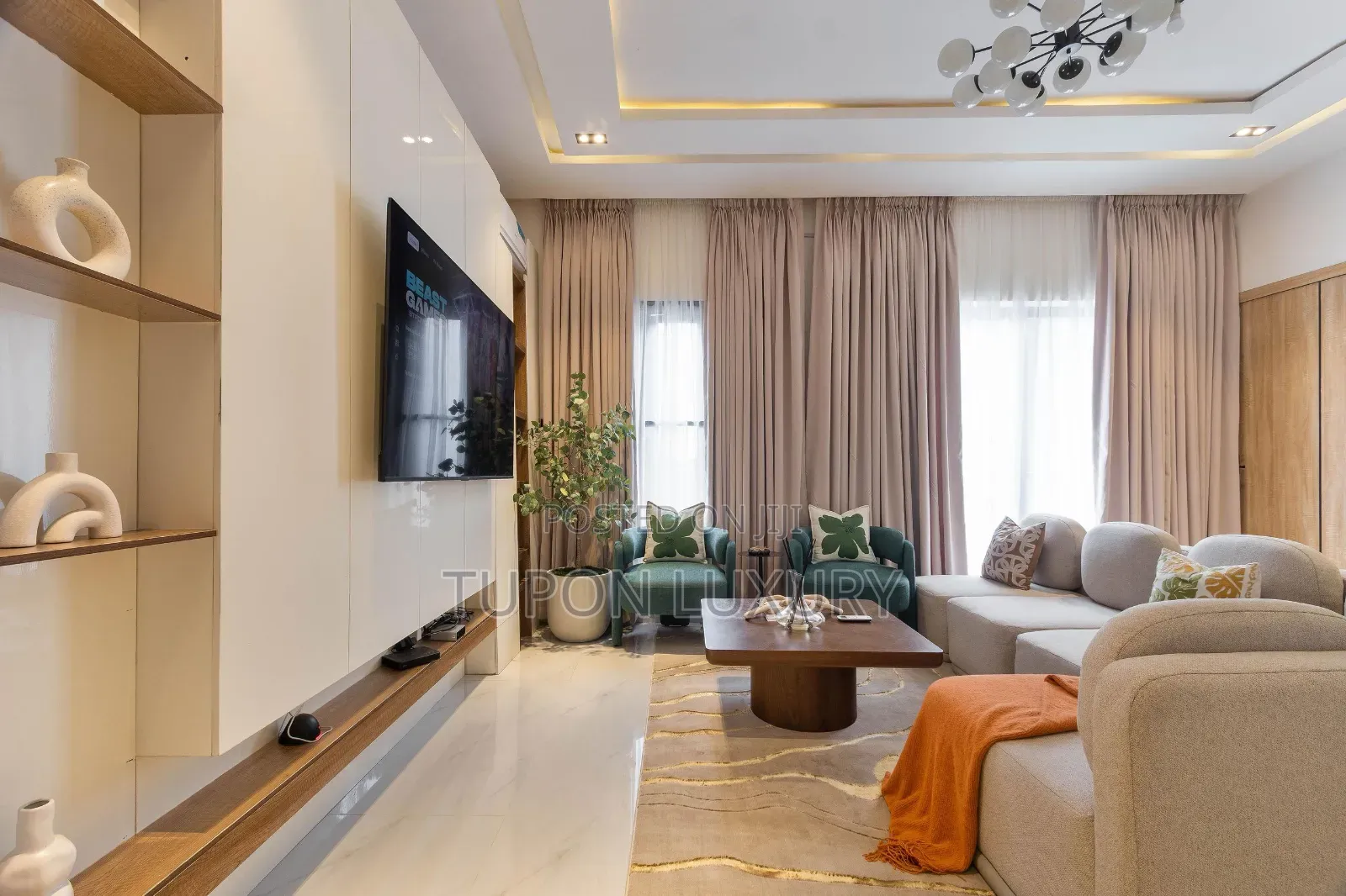 A Fully Automated 2-Bedroom Apartment With Pool , Gym , and Snooker in Victoria Island