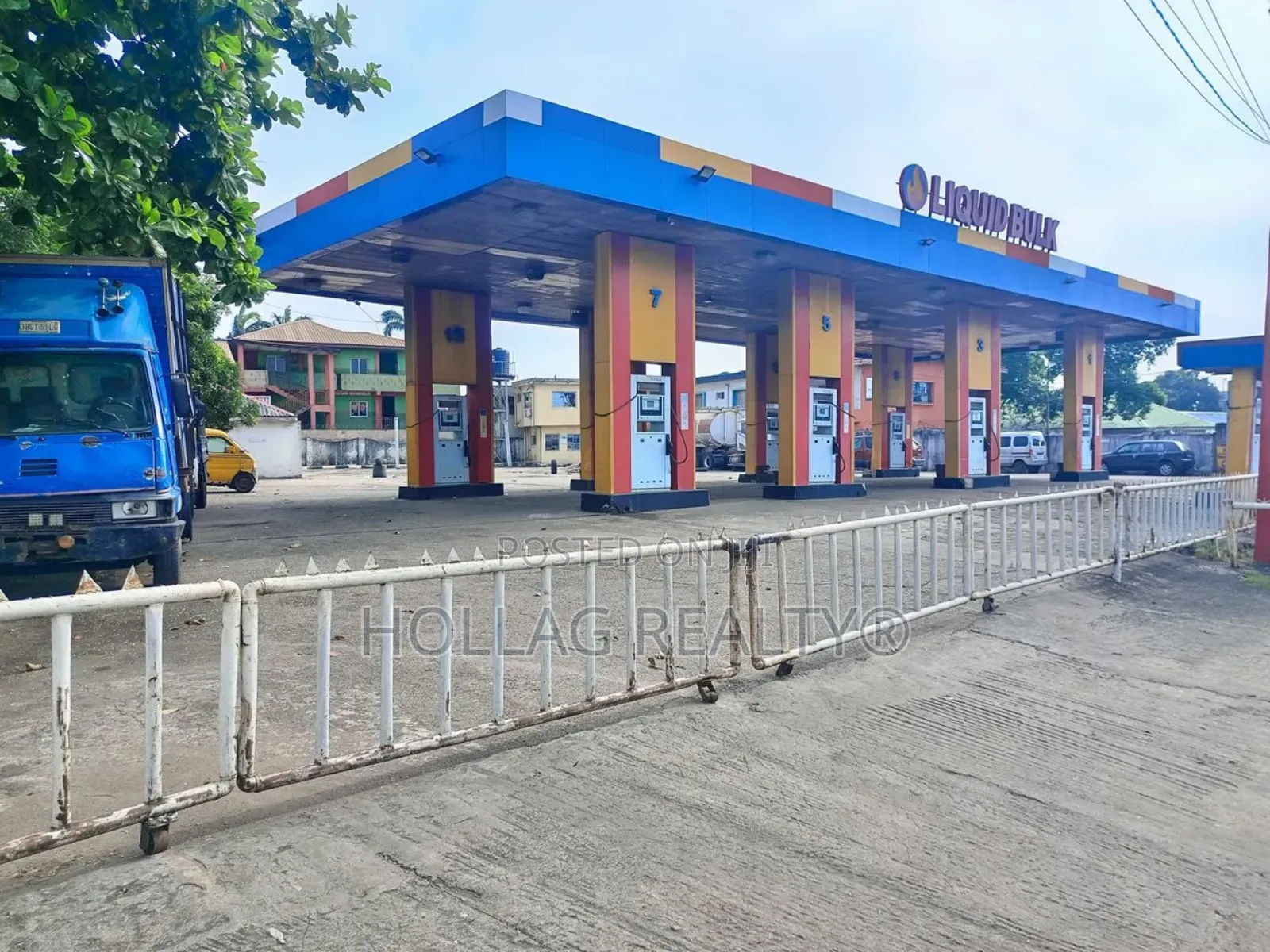 Functional Filling Station for Sale at Dopemu Lagos in Dopemu