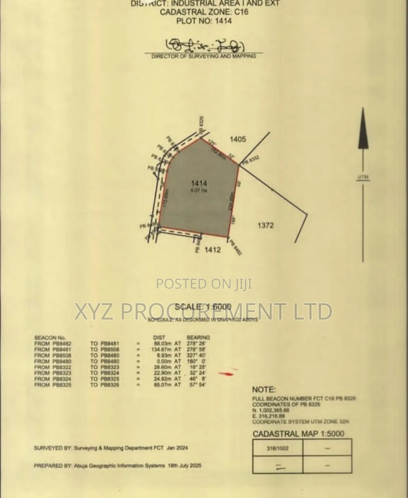 6 Hectares Multipurpose Land in Idu, in Idu Industrial