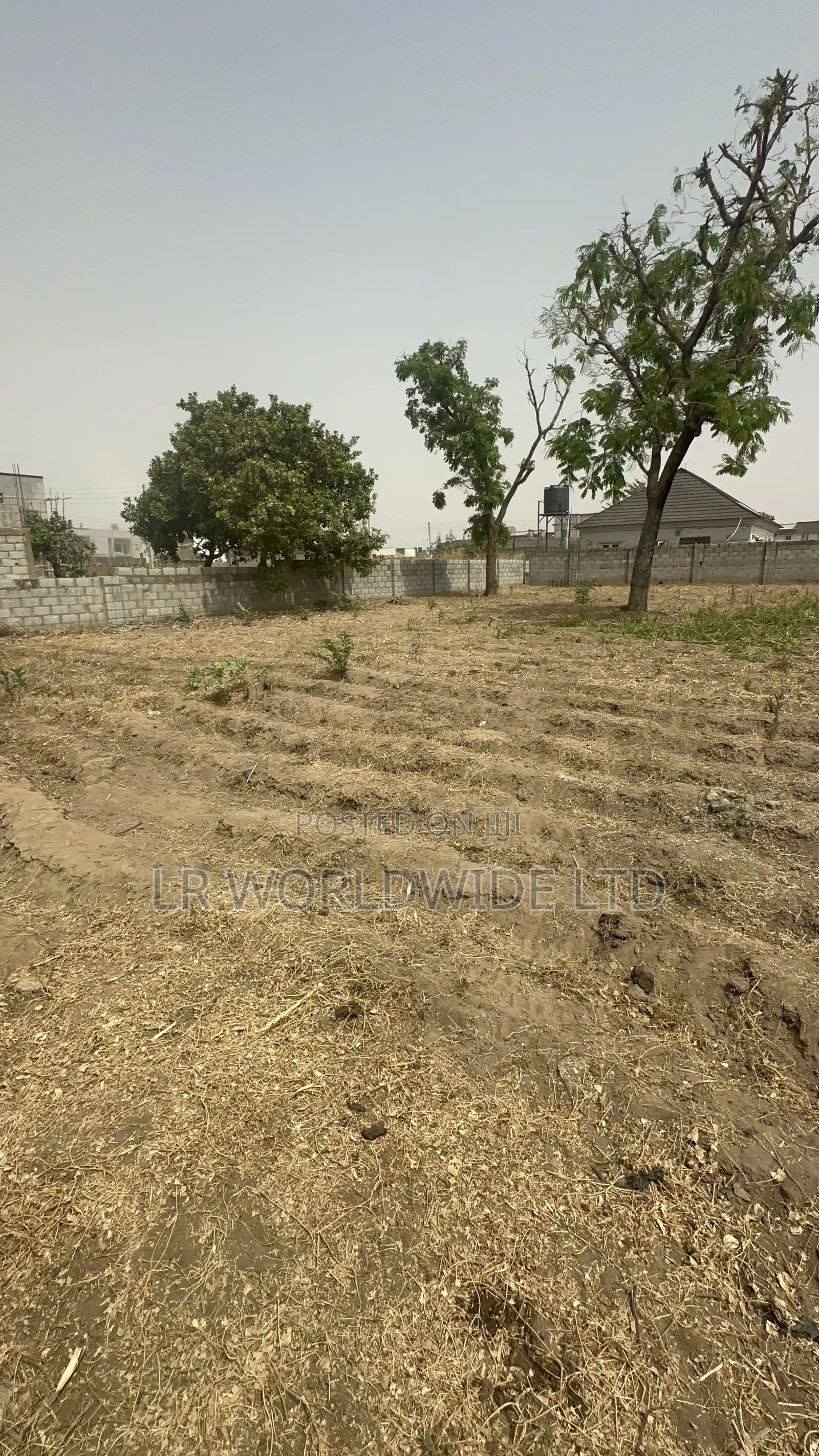 1000sqm Stand Alone Fenced and Gated Corner Piece Land for Sale in Lugbe District