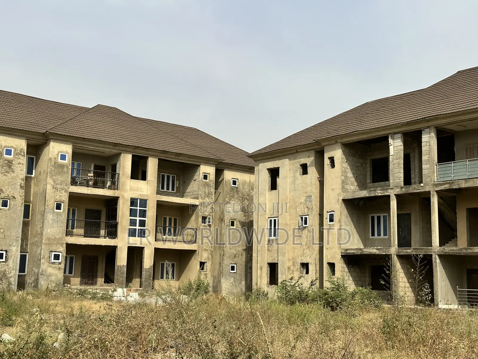 Newly Built Carcass 3bedroom Flats in Lugbe District