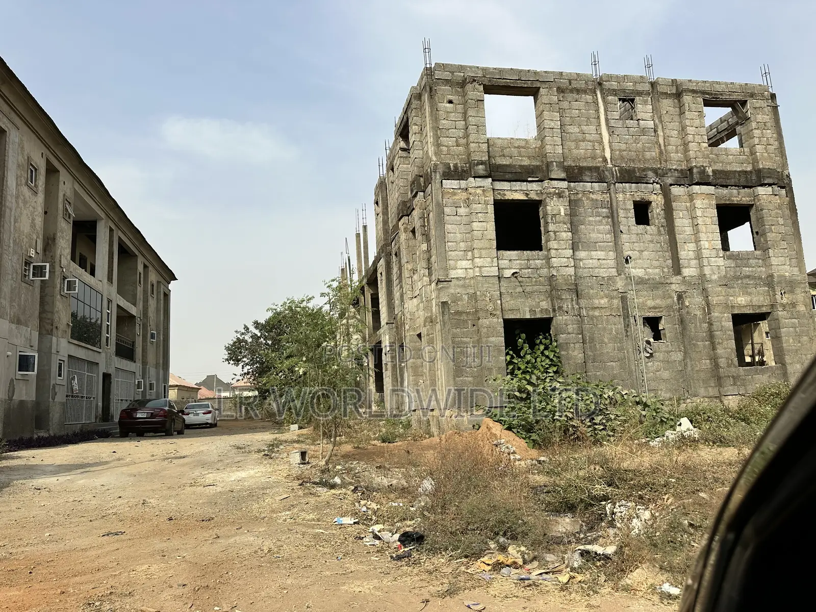 Newly Built Carcass 3bedroom Flats in Lugbe District