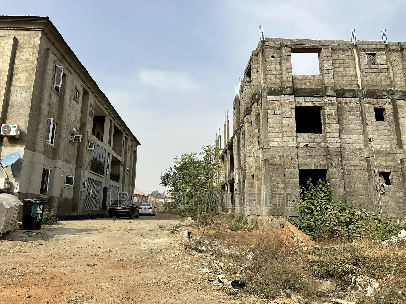 Newly Built Carcass 3bedroom Flats in Lugbe District