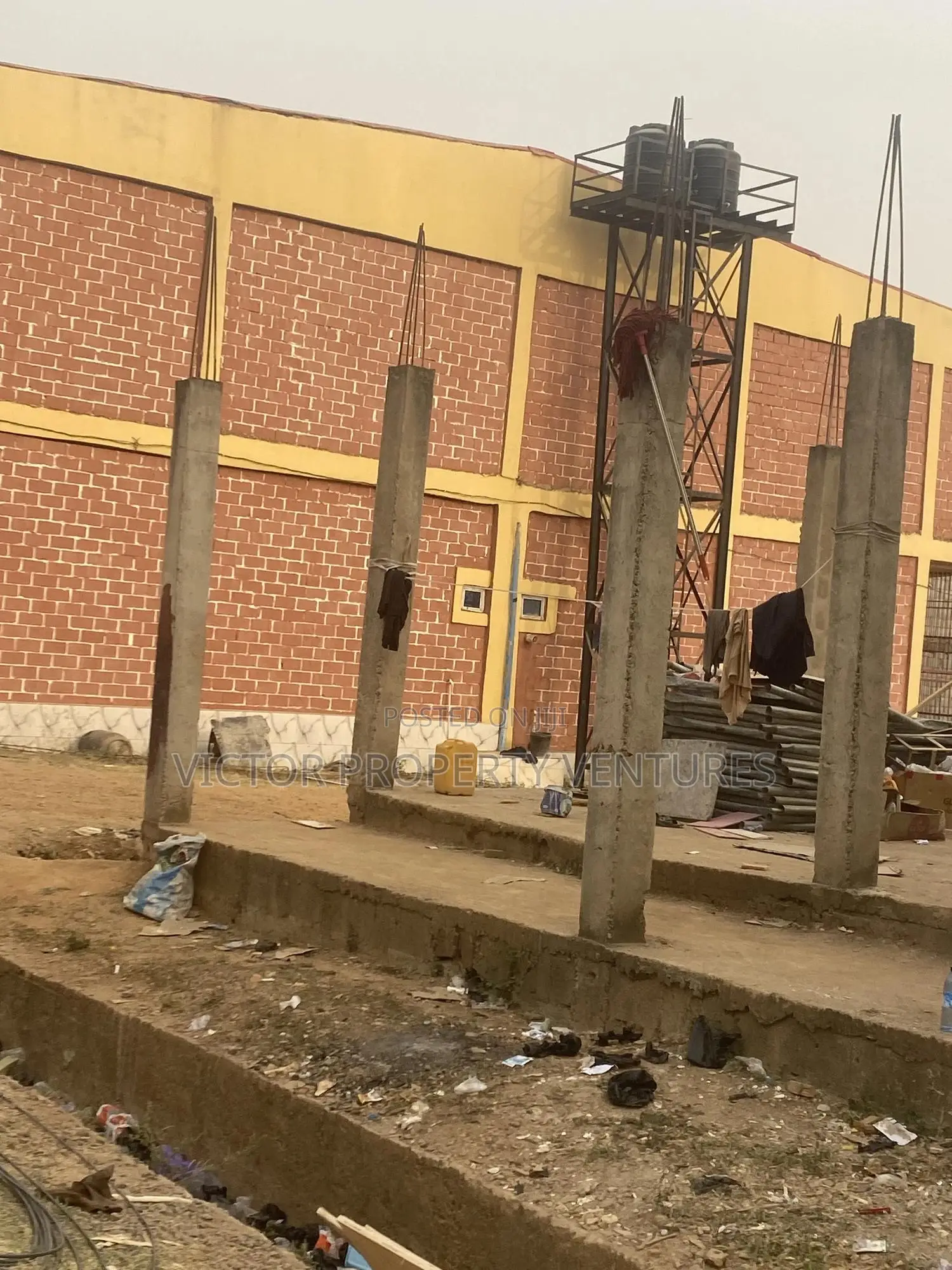 Double Warehouse Shop Space (Dpc-Pillar Level in Kubwa
