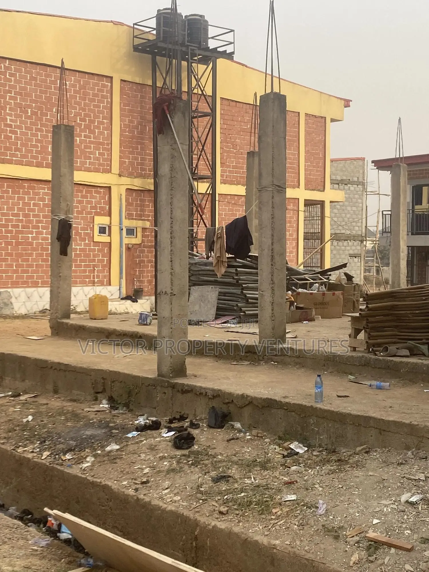 Double Warehouse Shop Space (Dpc-Pillar Level in Kubwa
