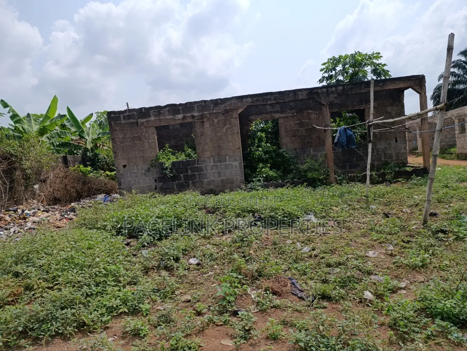 Demolished Bungalow on a Full Plot in Ado-Odo/Ota