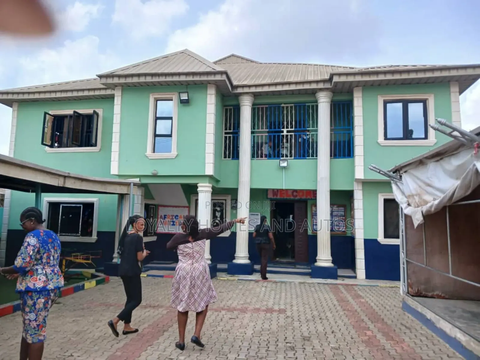 School Compound in Ikeja