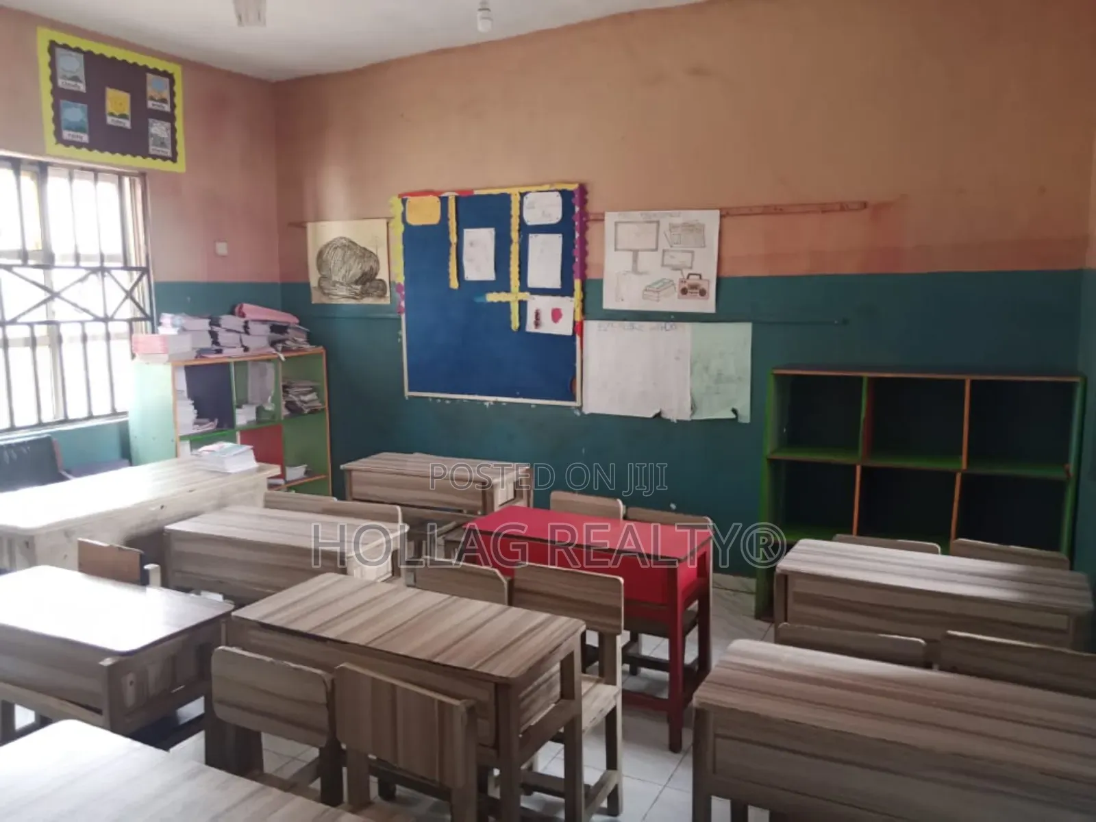 Functioning School With 160 Students in Ago Palace in Ago Palace