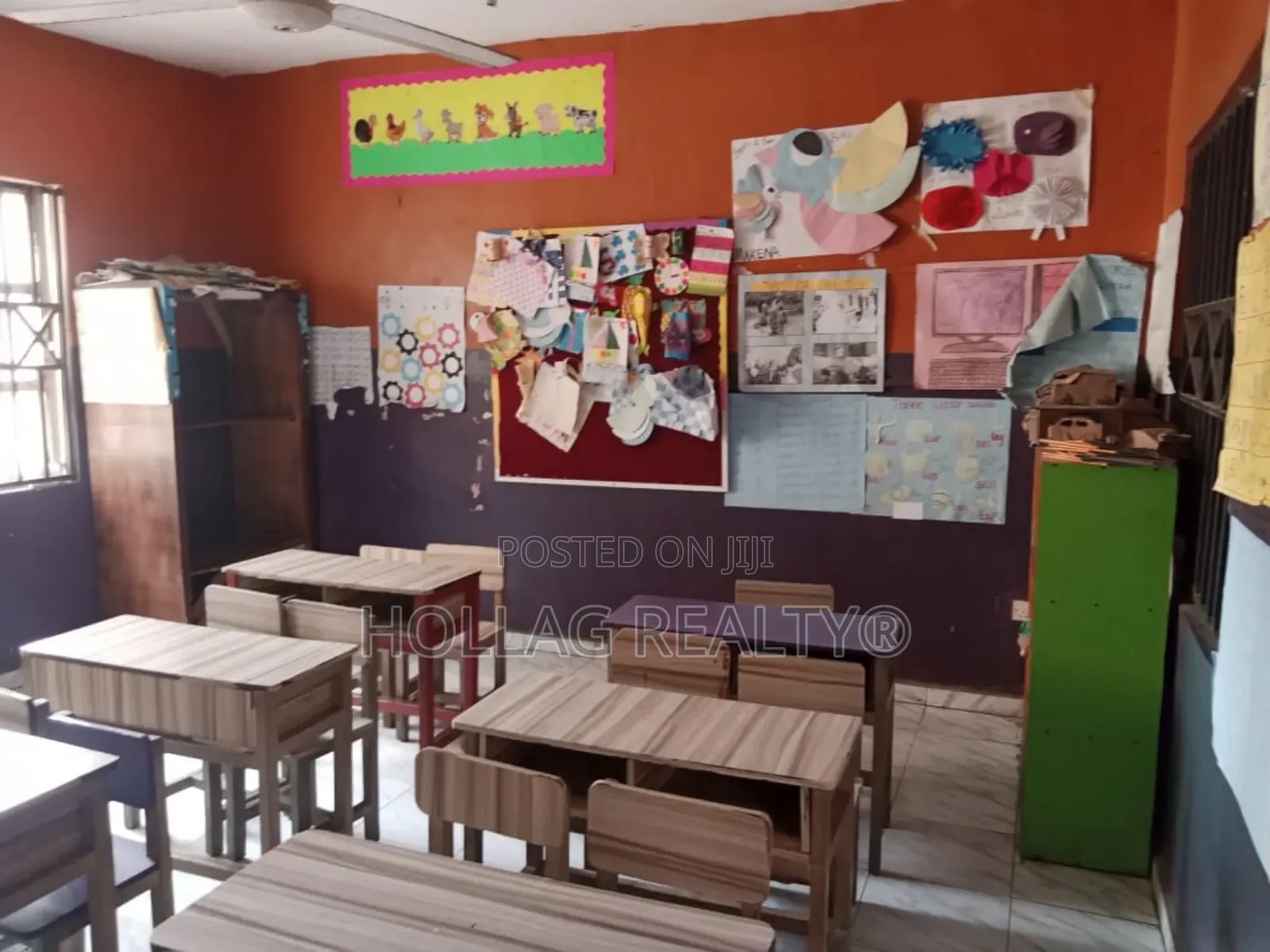 Functioning School With 160 Students in Ago Palace in Ago Palace