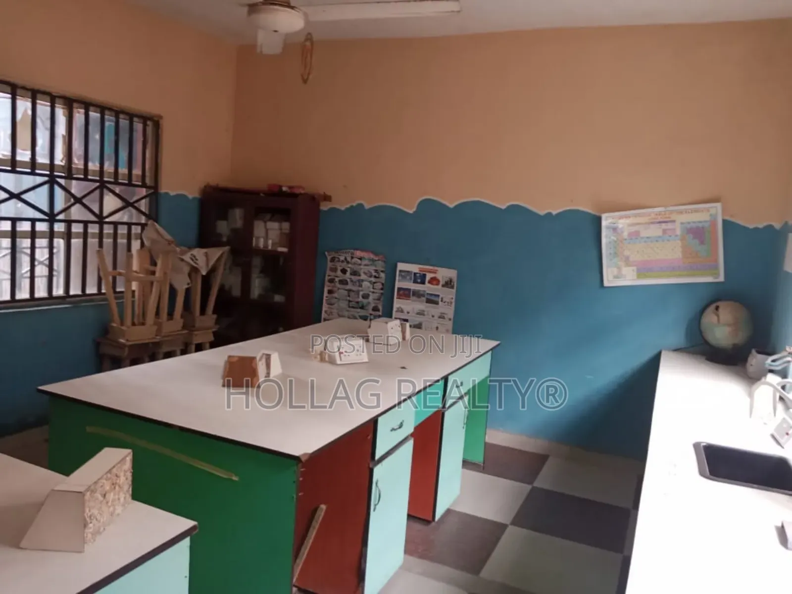 Functioning School With 160 Students in Ago Palace in Ago Palace