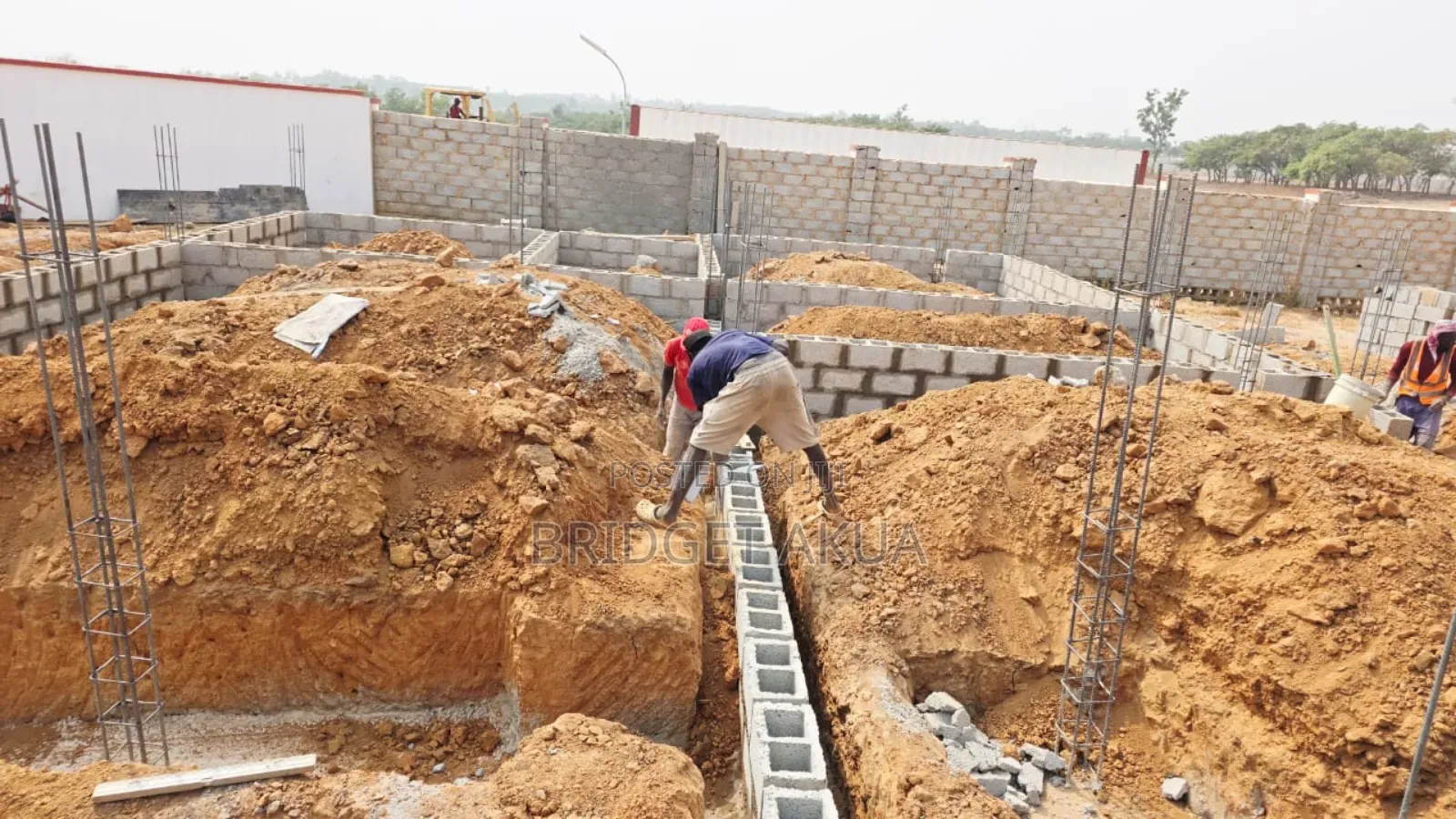 Buildable Estate Plot With C of O Title Just by the Tarred Road. in Karsana