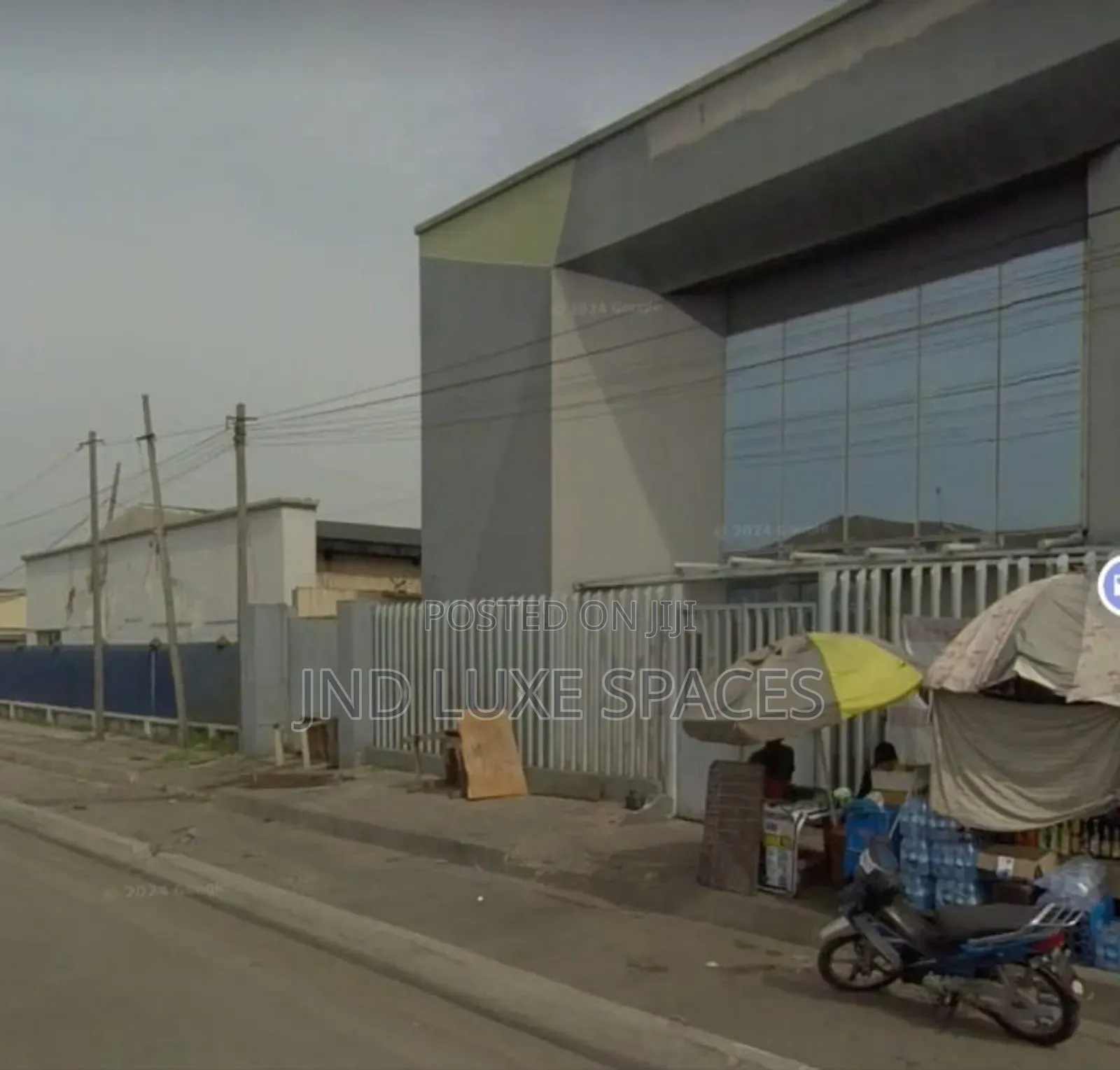 A Vacant Industrial Warehouses Workshop(Demolisheable) in Lekki Phase 1