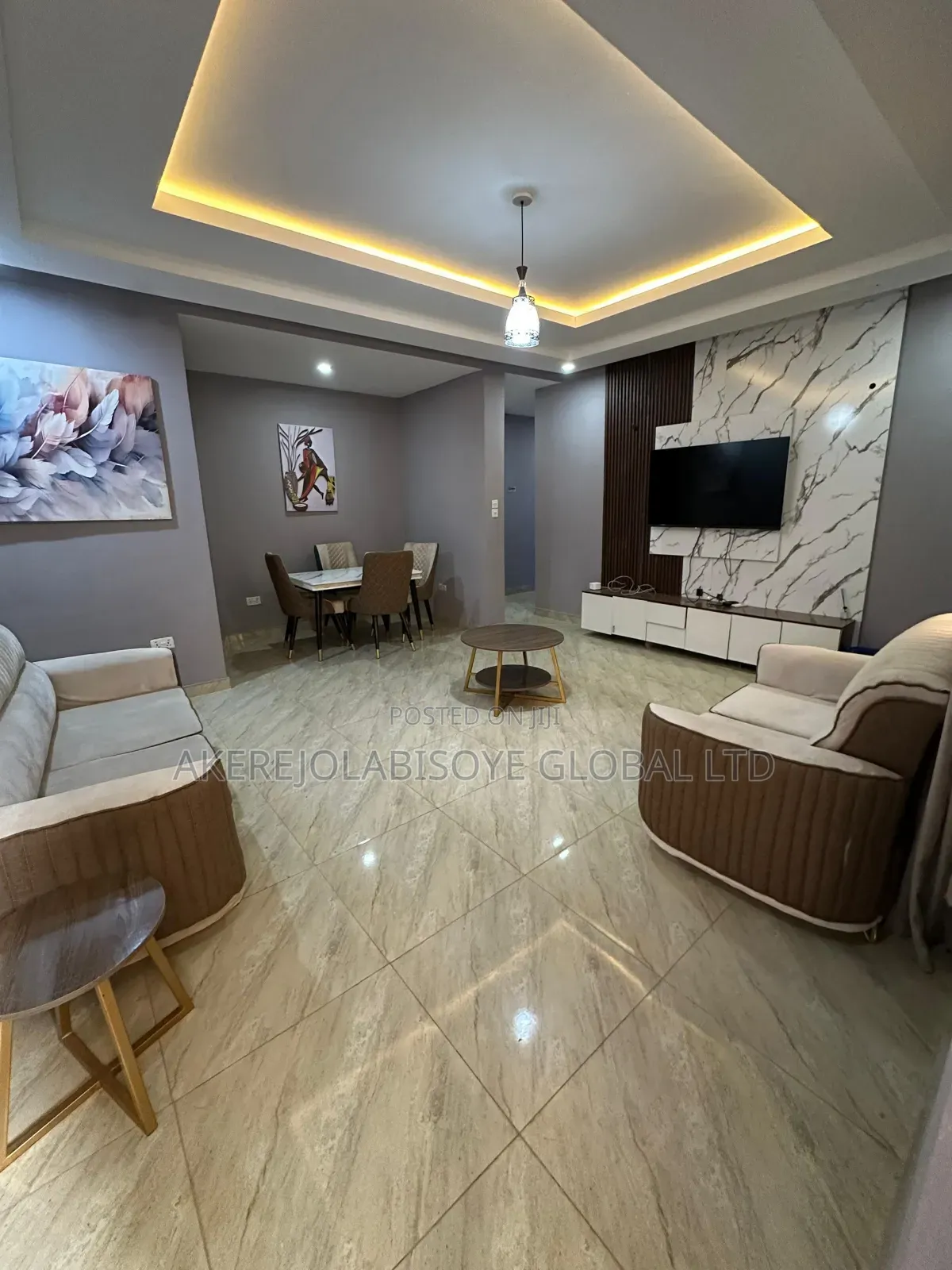 Furnished 3bdrm Apartment in In An Estate Around for rent in Life Camp