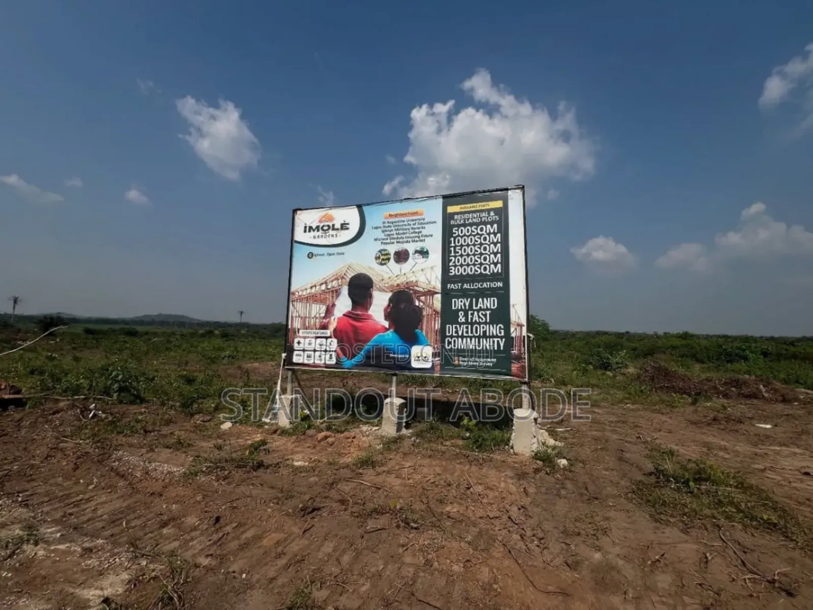 Invest in Landbanking and Buy Land in Imole Garden Igboye After Epe in Odogbolu