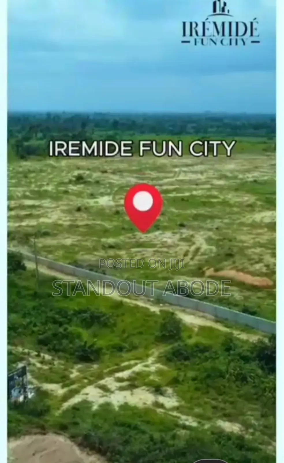 Get a 600sqm at Iremide Fun City in Odogbolu