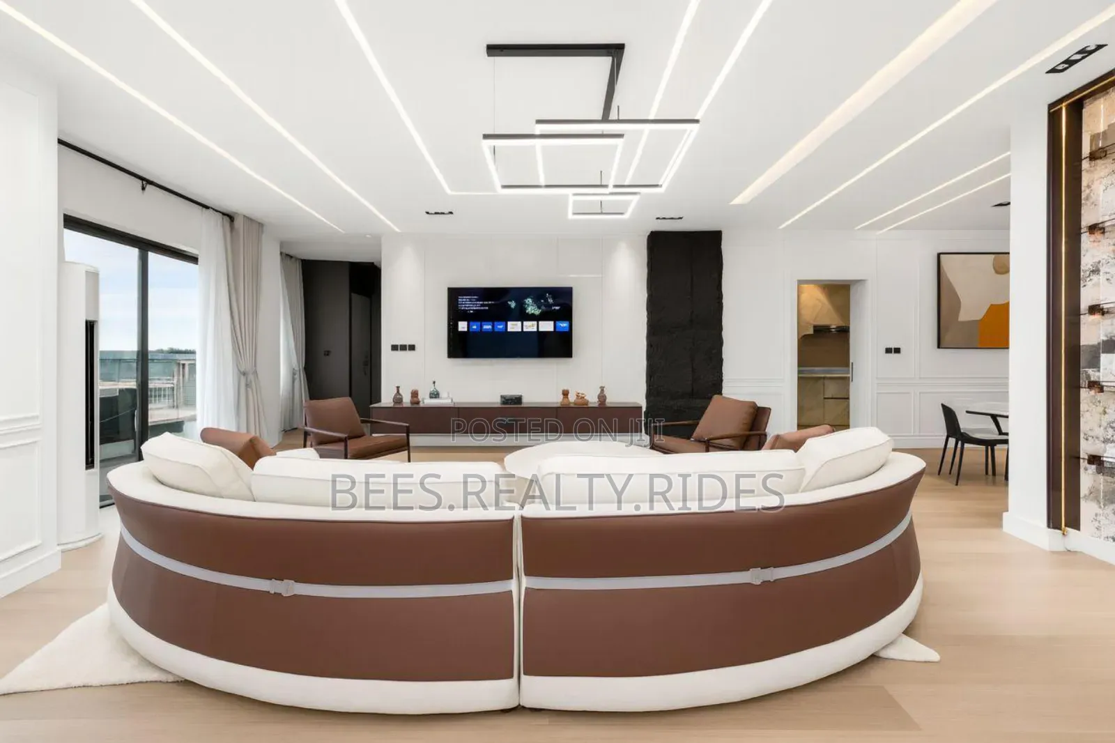 City View 3 Bedroom Apartment With a Ps5, Pool an Ice Hockey Game in Lekki