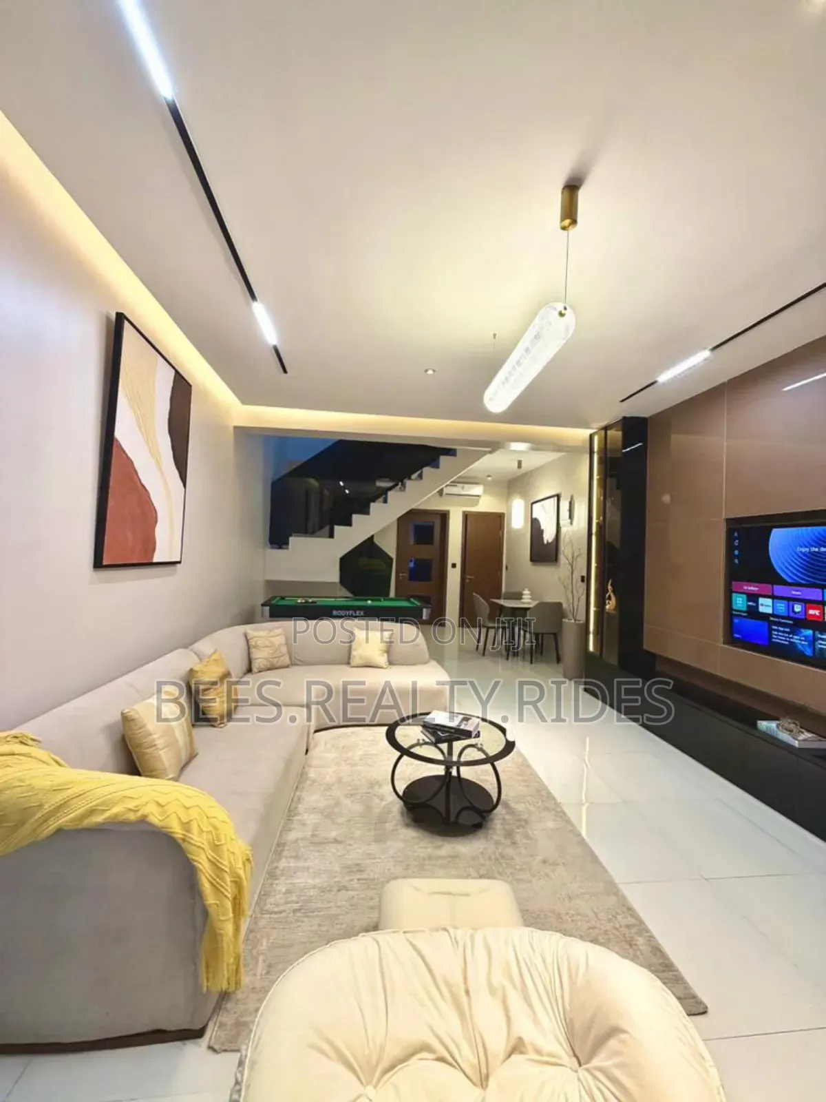 Brand New 2 Bedroom Maisonette With a Snooker Board and Ps5 in Lekki Phase 1