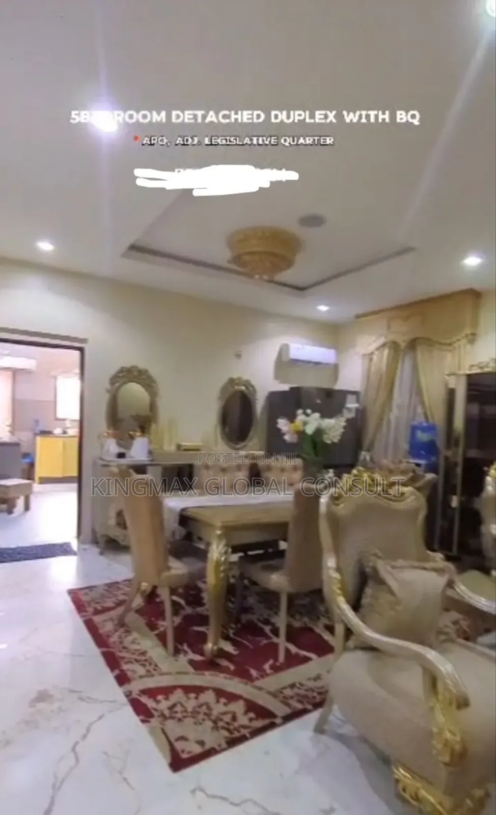 Furnished 5bdrm Duplex in Apo Abuja for sale in Apo District