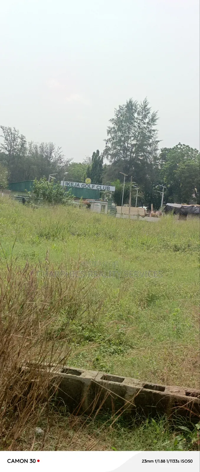 A Plot of Land Facing Oba-Akinjobi Ikeja Gra in Ikeja GRA