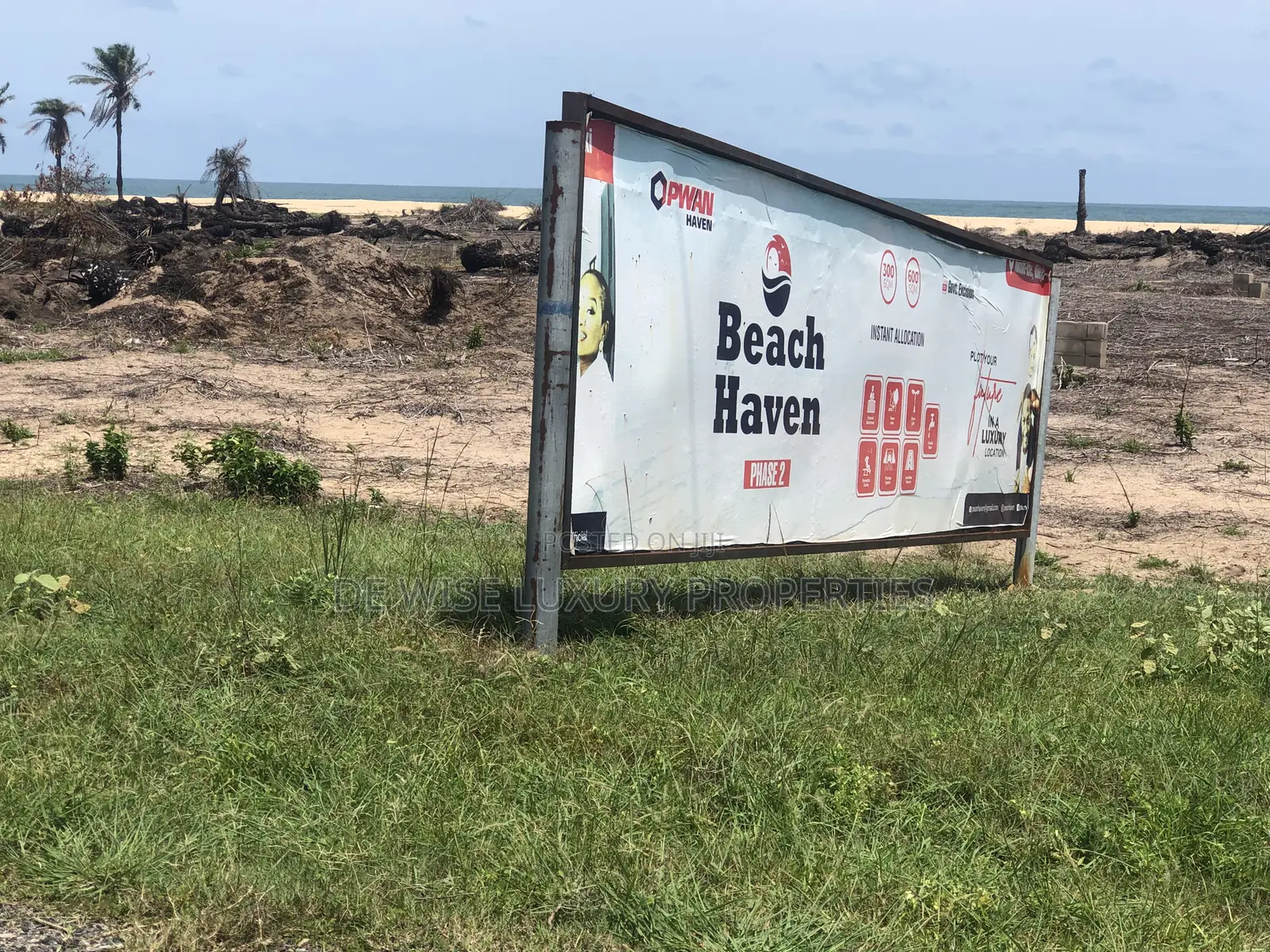 Beach Front Land in Ako Ise Ibeju Lekki Lagos in Akodo