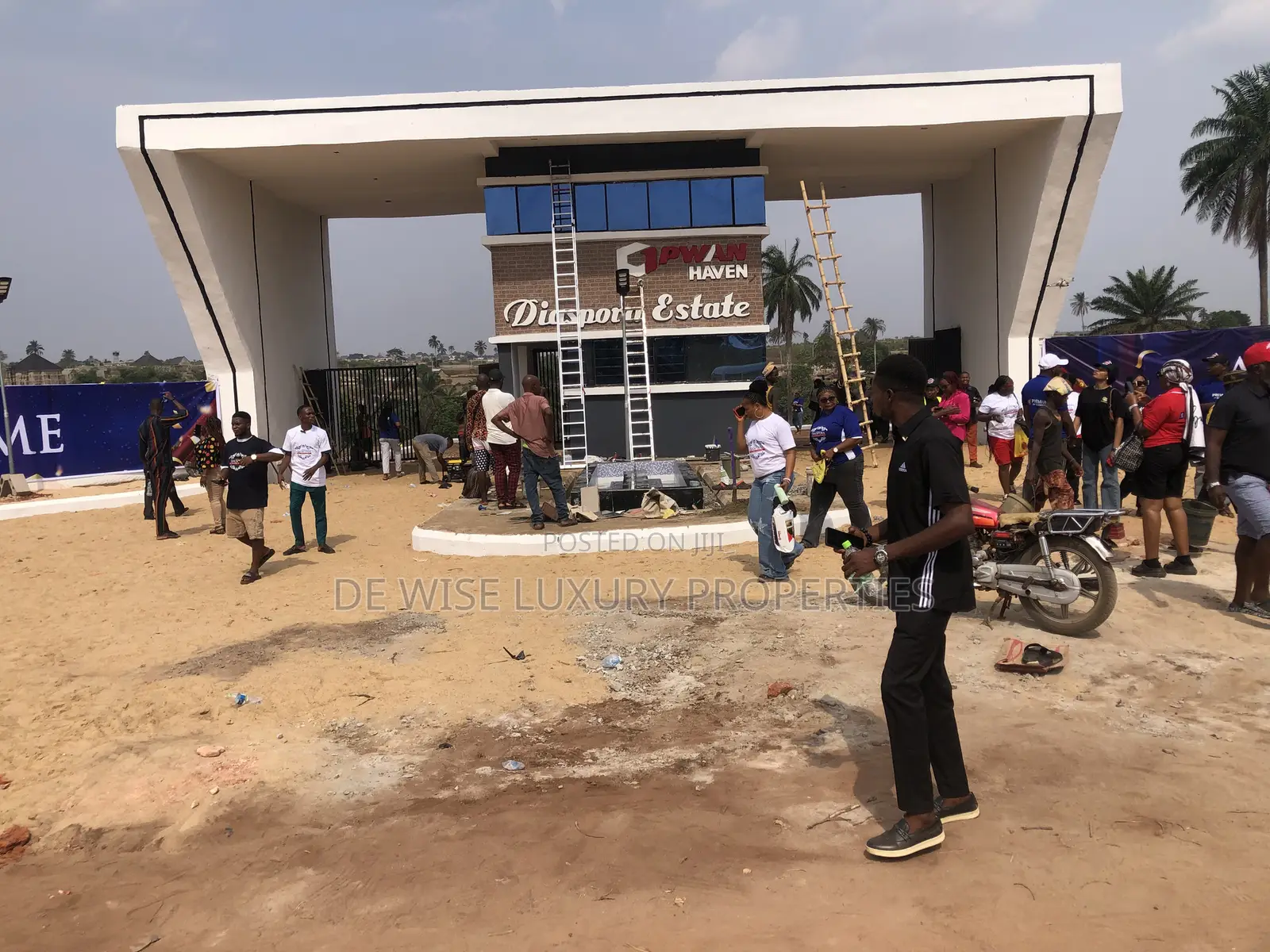 Land in an Estate in Admiralty Drive Ibusa Asaba in Oshimili North