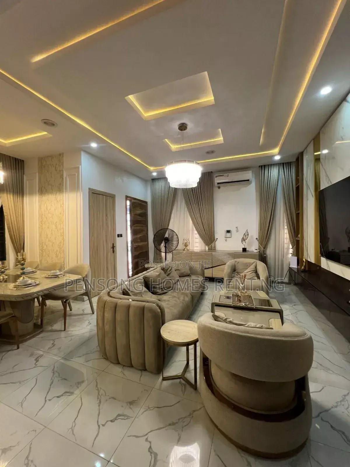 Furnished 4bdrm Duplex in Ikota Gra, Lekki Expressway for rent in Lekki Expressway