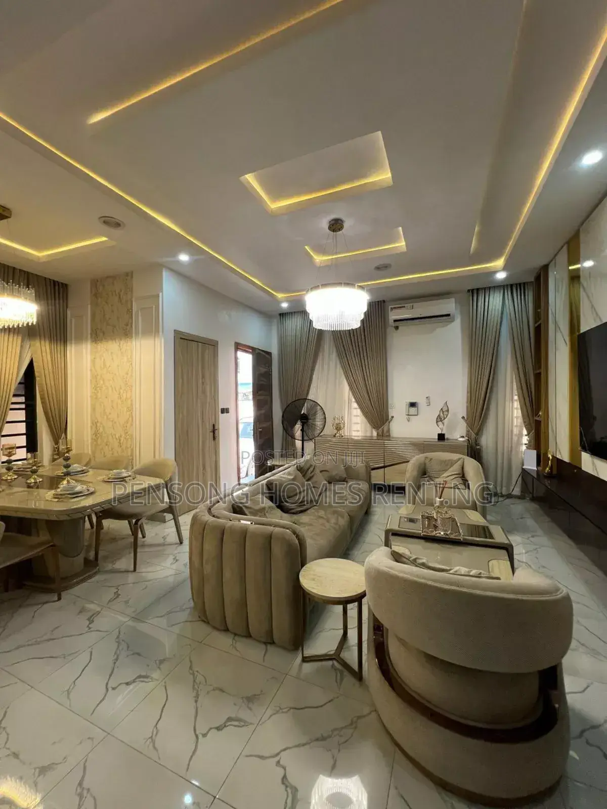 Furnished 4bdrm Duplex in Ikota Gra, Lekki Expressway for rent in Lekki Expressway