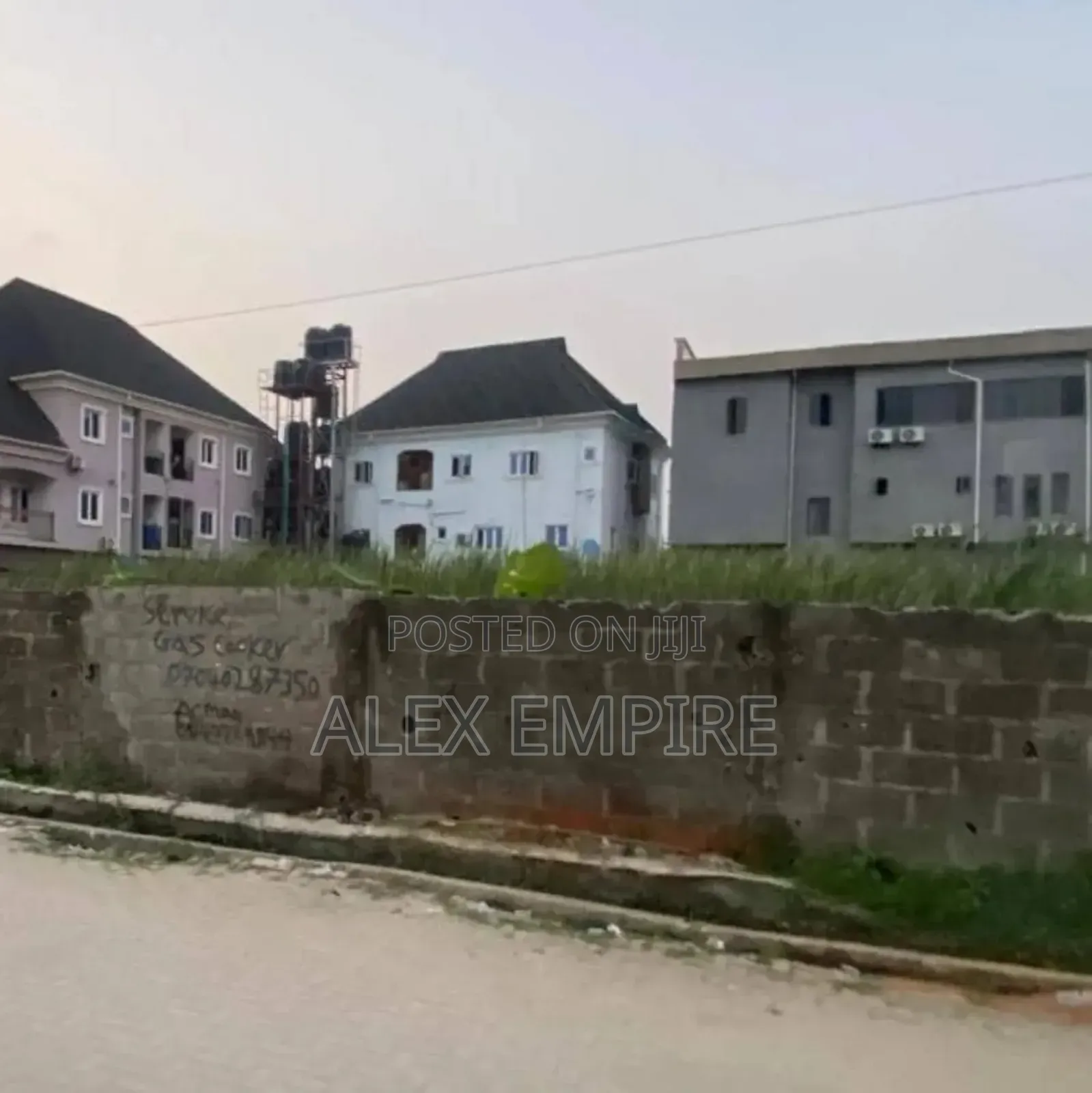 One And Half Plot Of Land For Sale In Hosanna Estate Ago in Ago Palace