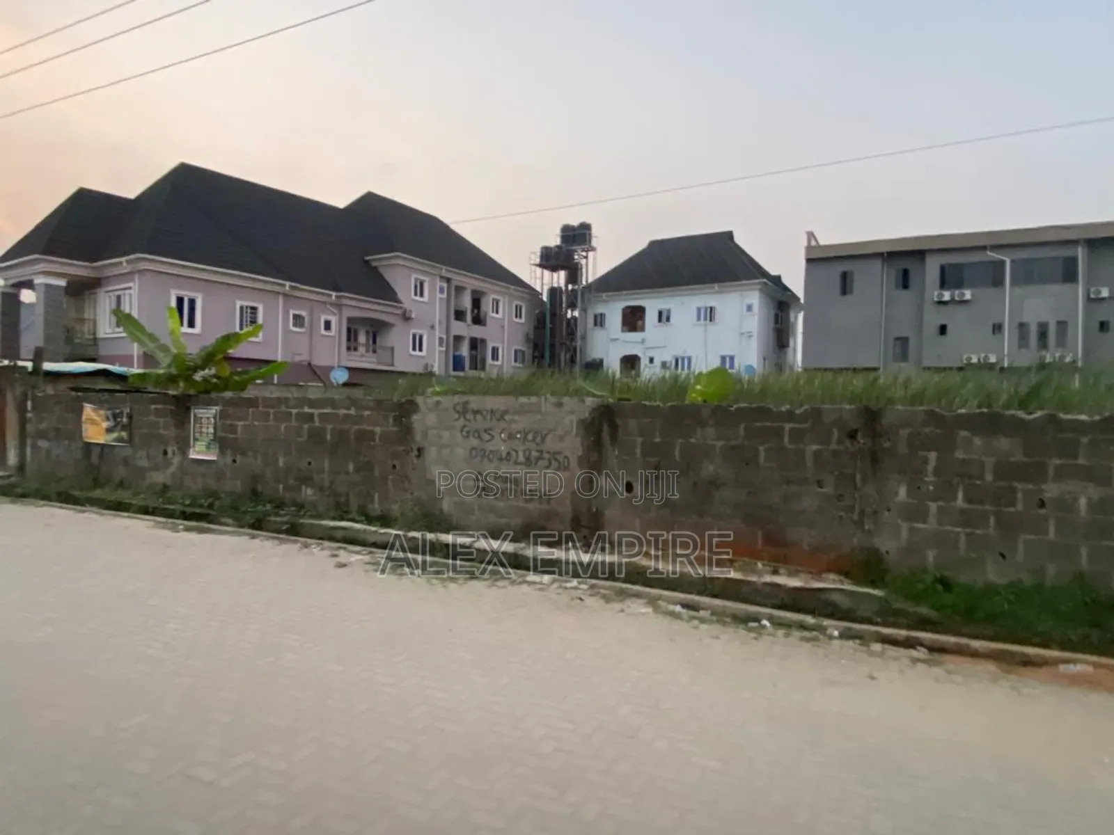 One And Half Plot Of Land For Sale In Hosanna Estate Ago in Ago Palace