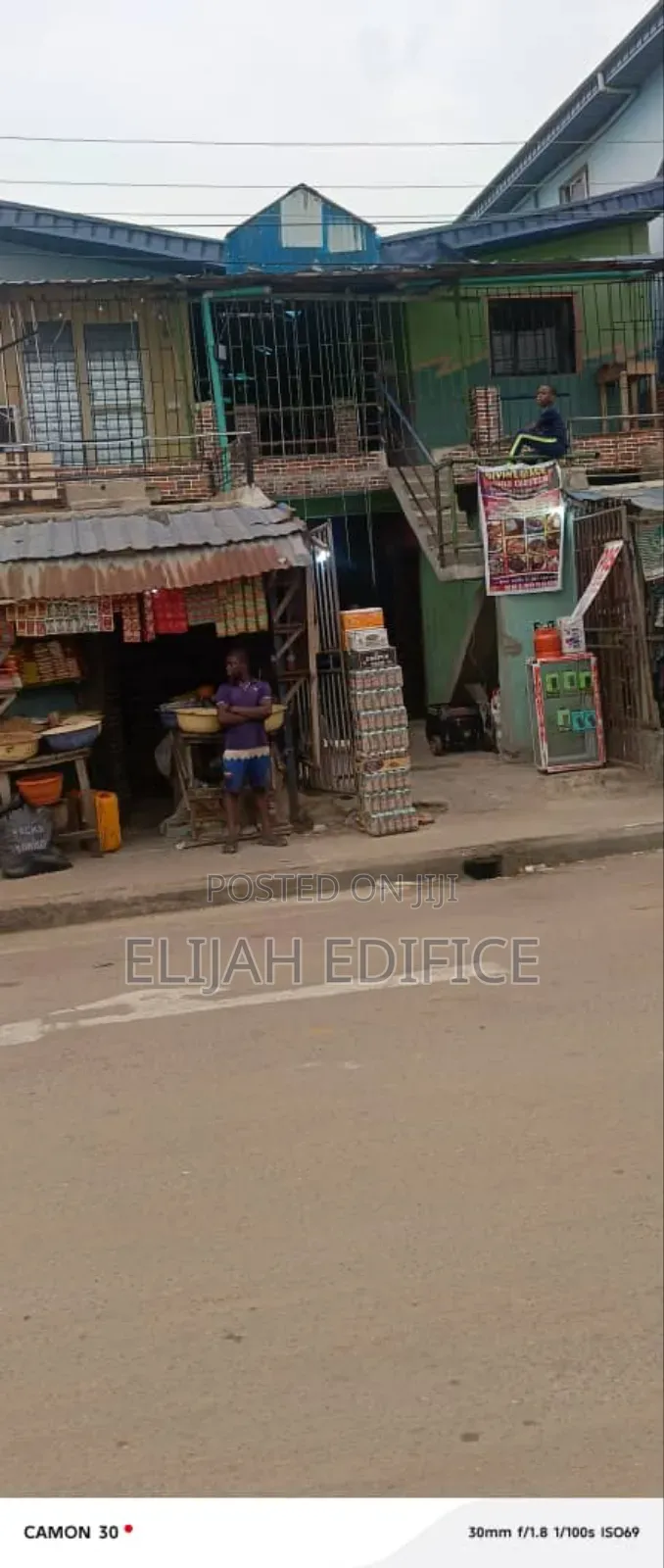Commercial Shopping Complex for Sale Directly on Road at Kola Alagbado in Abule Egba