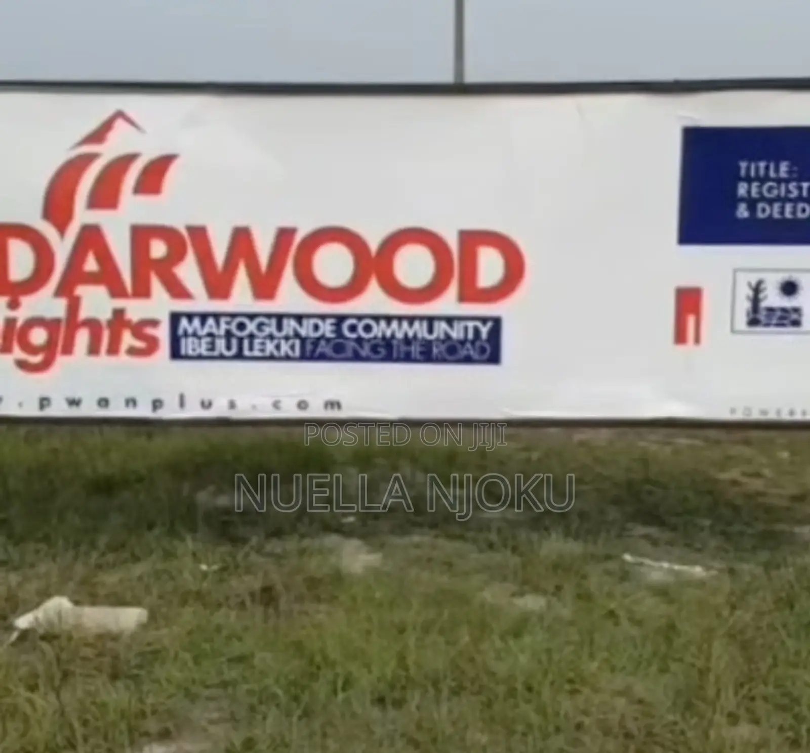 900sqm Plot in Cedarwood Heights Estate in Magbon-Alade