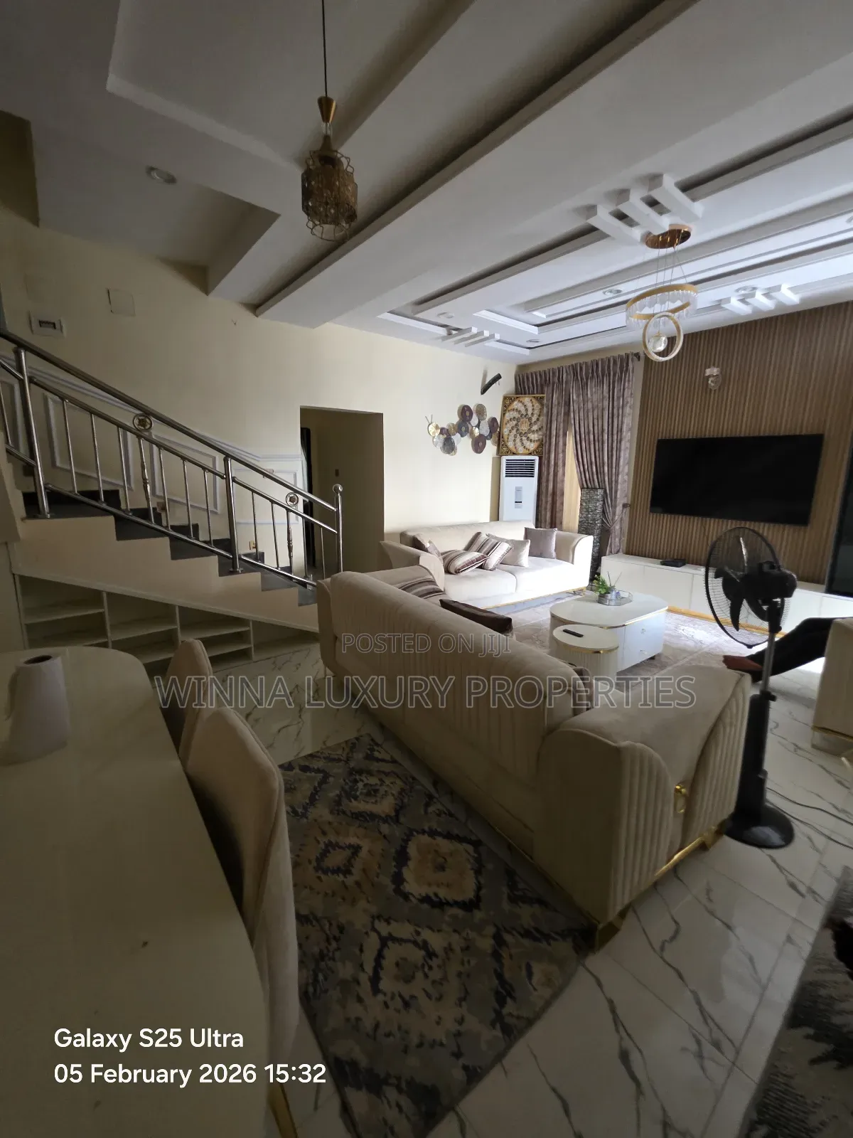 Furnished 4bdrm Duplex in Palm Height, Lugbe District for rent in Lugbe District