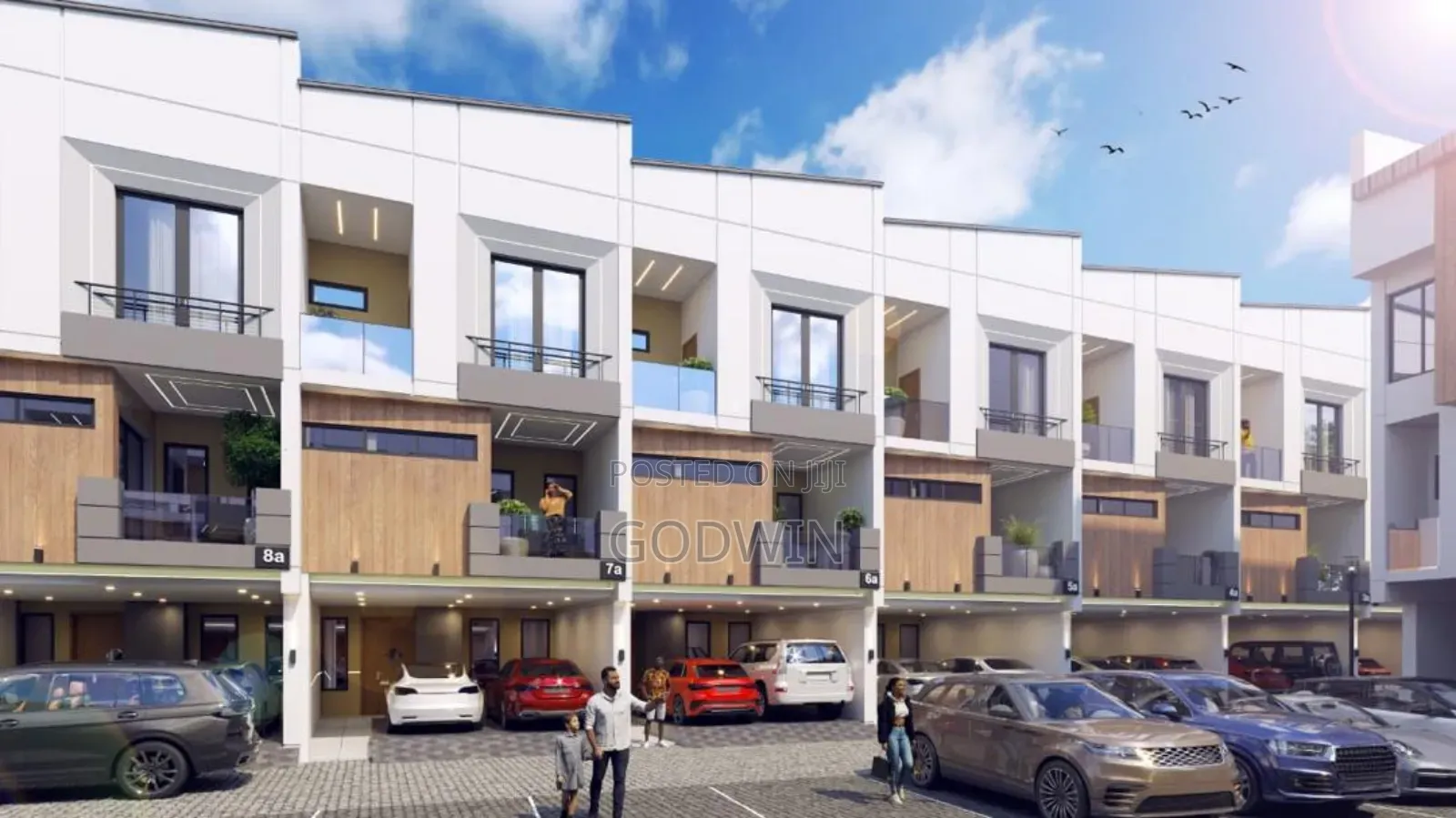 Furnished 4bdrm Townhouse/Terrace in Serenity Estate, Sabo / Yaba in Sabo / Yaba