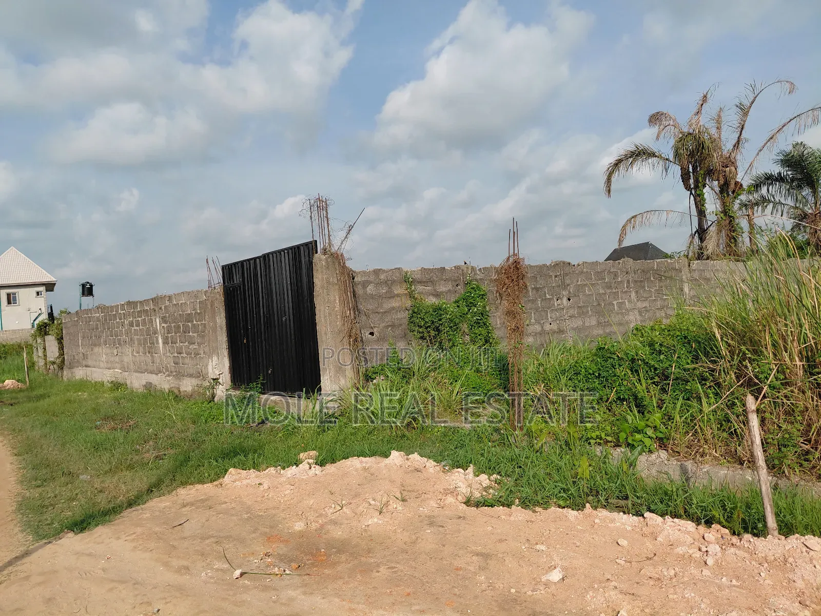 Half Plot Fenced Sand Filled Olorunshogo B/S Near Iyana Isach in Iba / Ojo