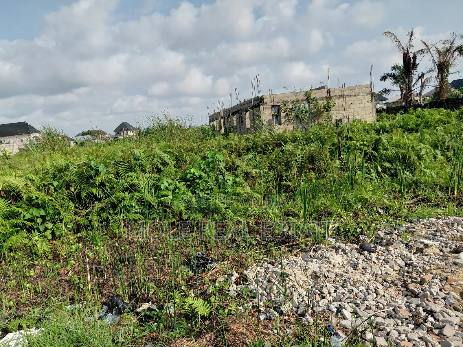 Full Plot (600sqm ) Olorunsogo B/Stop Near Iyana Isash Ojo Lagos in Iba / Ojo