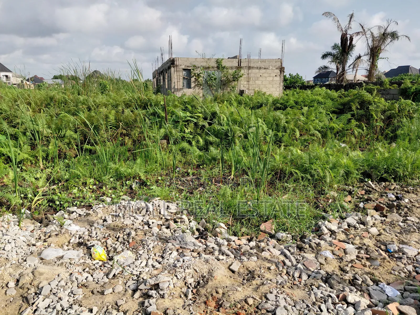 Full Plot (600sqm ) Olorunsogo B/Stop Near Iyana Isash Ojo Lagos in Iba / Ojo