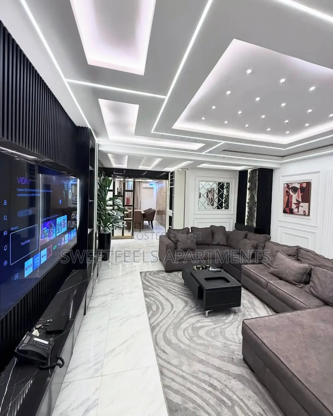 Exquisite 3 Bedroom Apartment Available for Shortlet in Zone 1 / Wuse