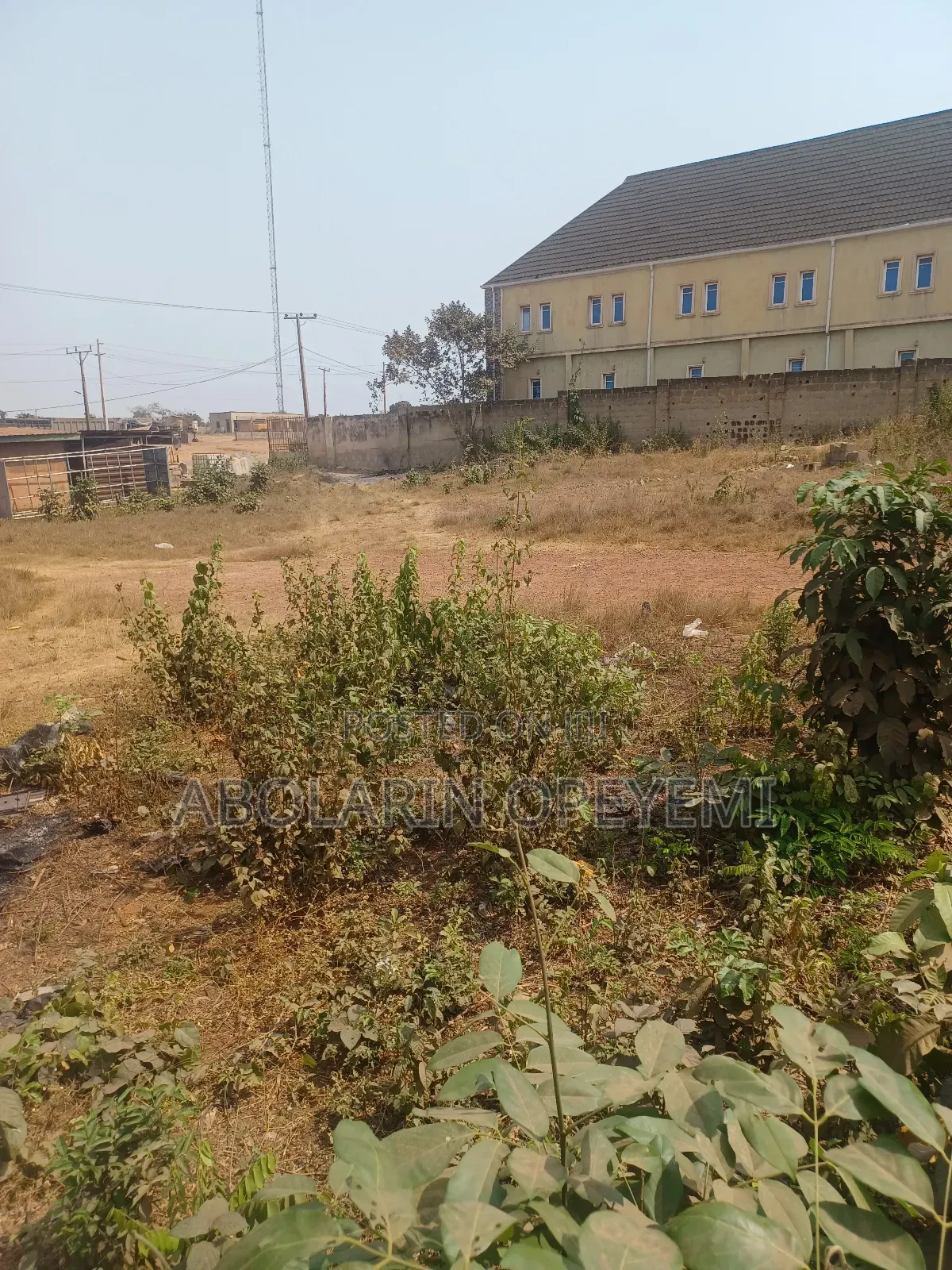 1 Acre of Land Opposite Ogtv/Ajebo Express Road Abeokuta in Abeokuta South