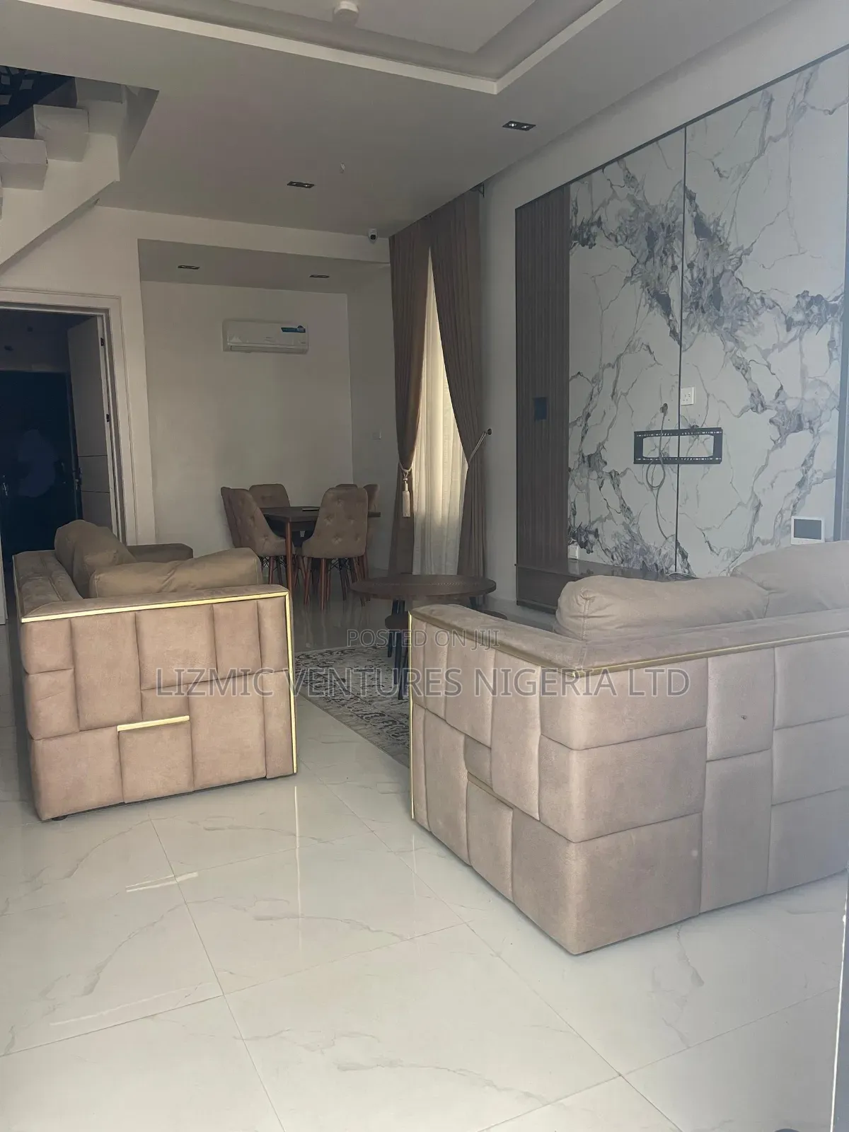 Furnished 4bdrm Duplex in Adeniyi Jones for rent in Adeniyi Jones