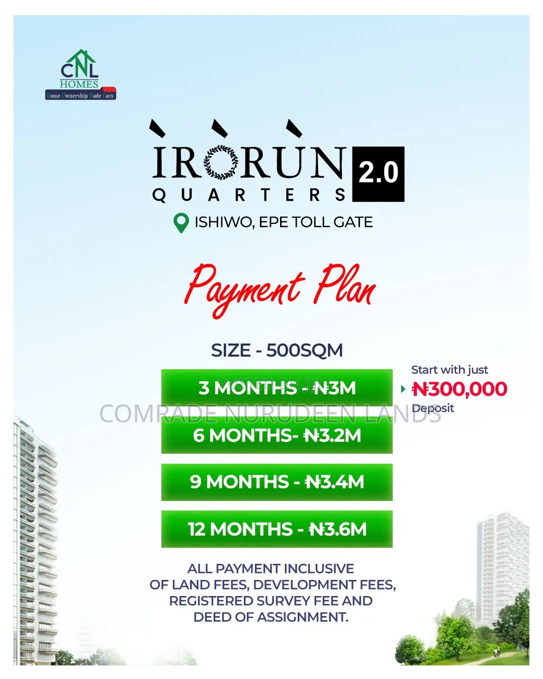 Plots of Buy and Build Dry Land in Ijebu Ode