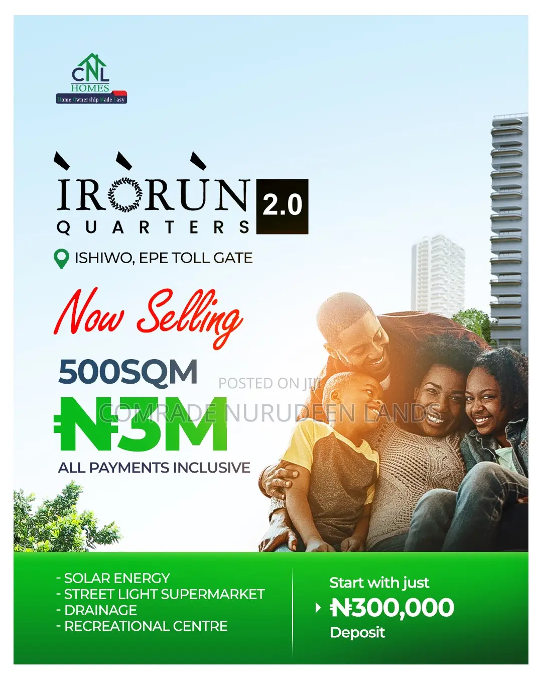 Plots of Buy and Build Dry Land in Ijebu Ode